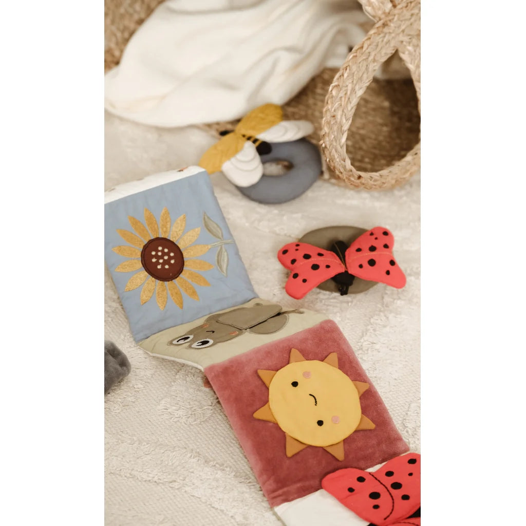 Fabric Book Garden