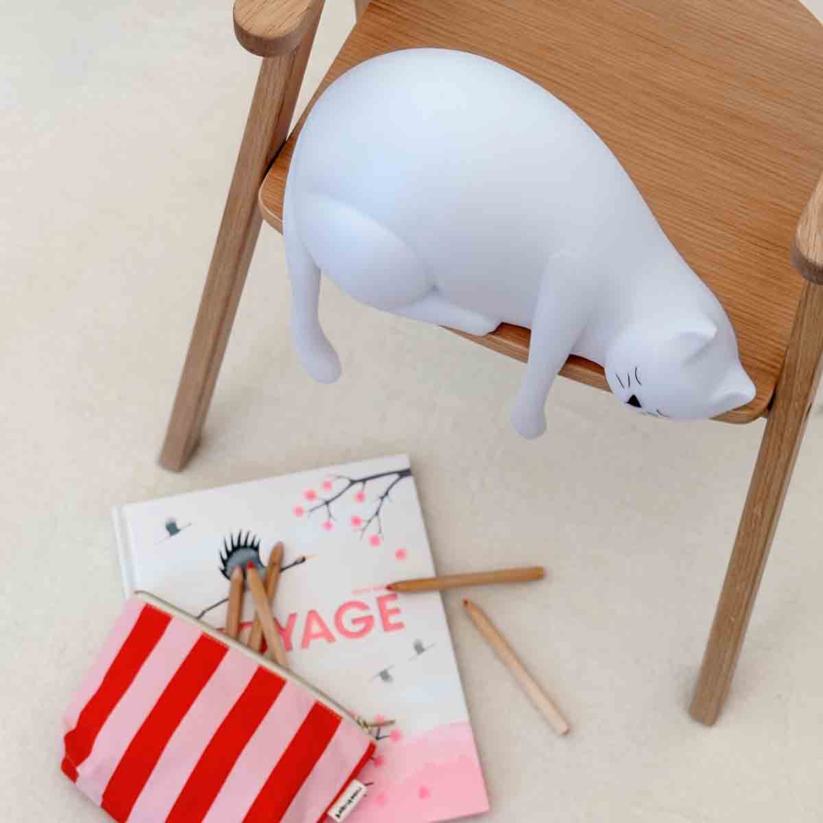 Pouch Sofia - Stripes Candy pink / Red
