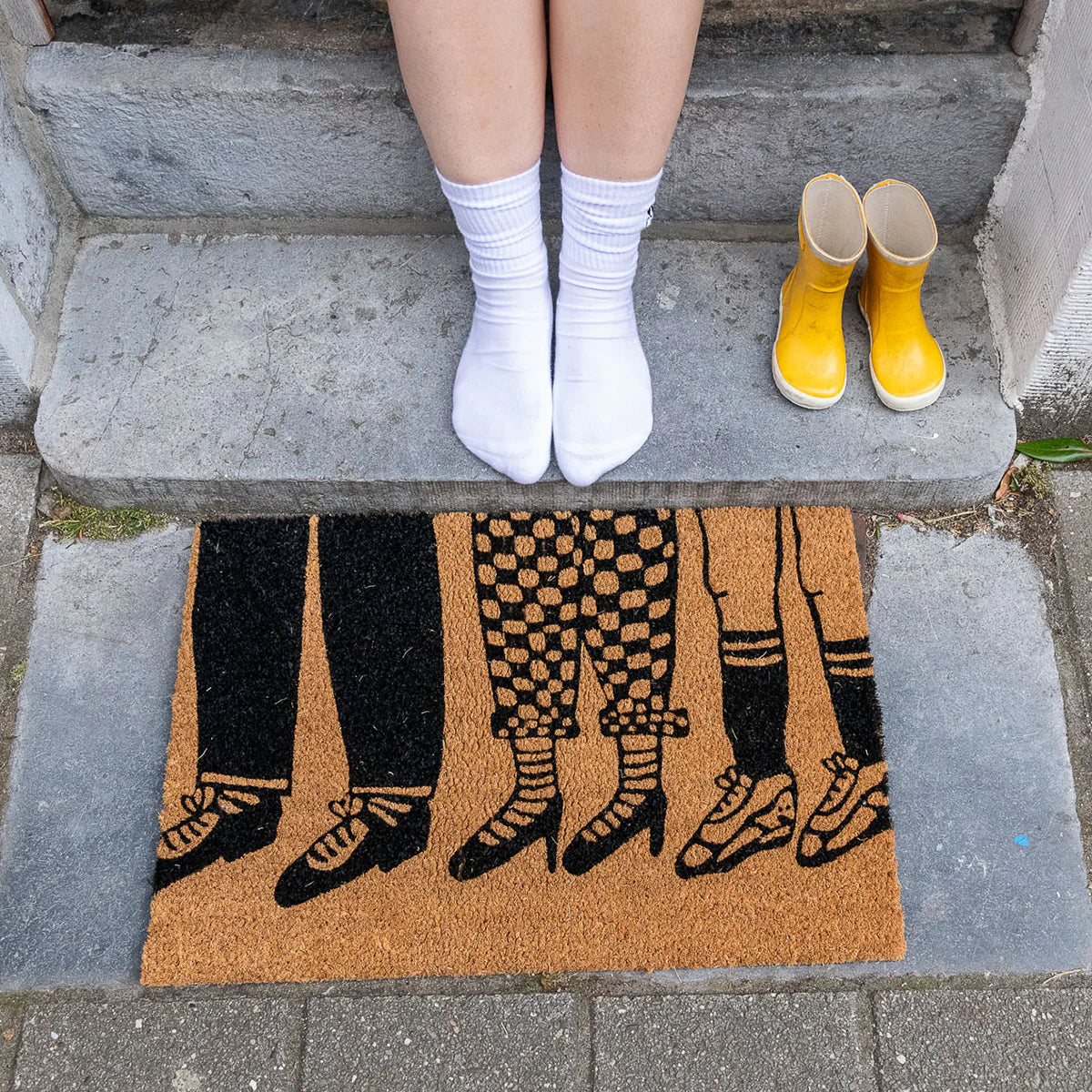 Door Mat - Feet