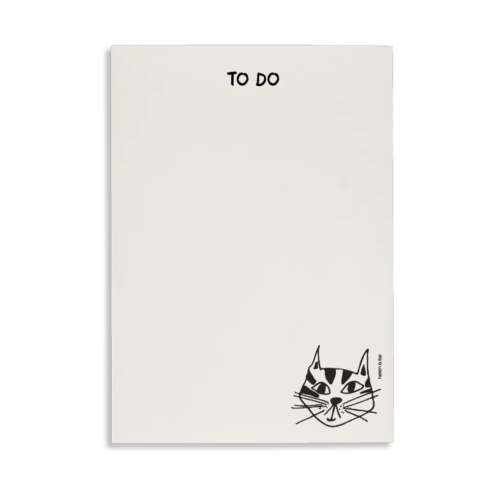 Note Pad - Kitty