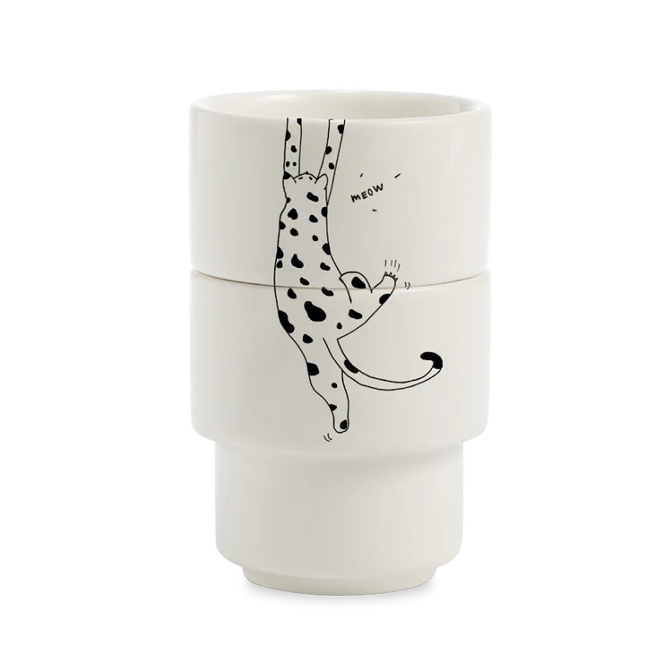 Stackable Egg Cup - Meow