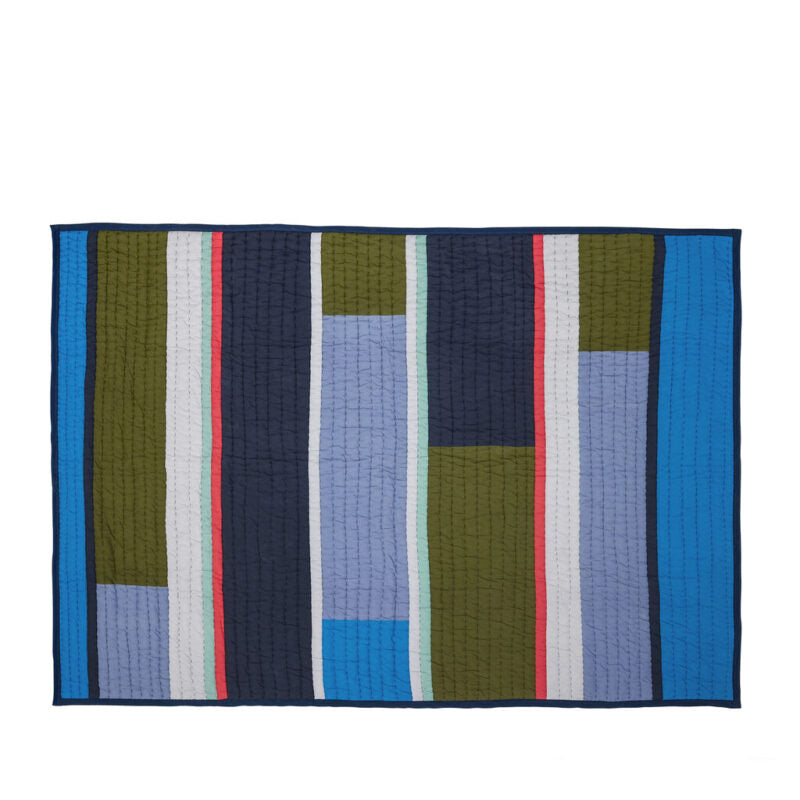 Pavilion Decke Block - Blau/Multifarben
