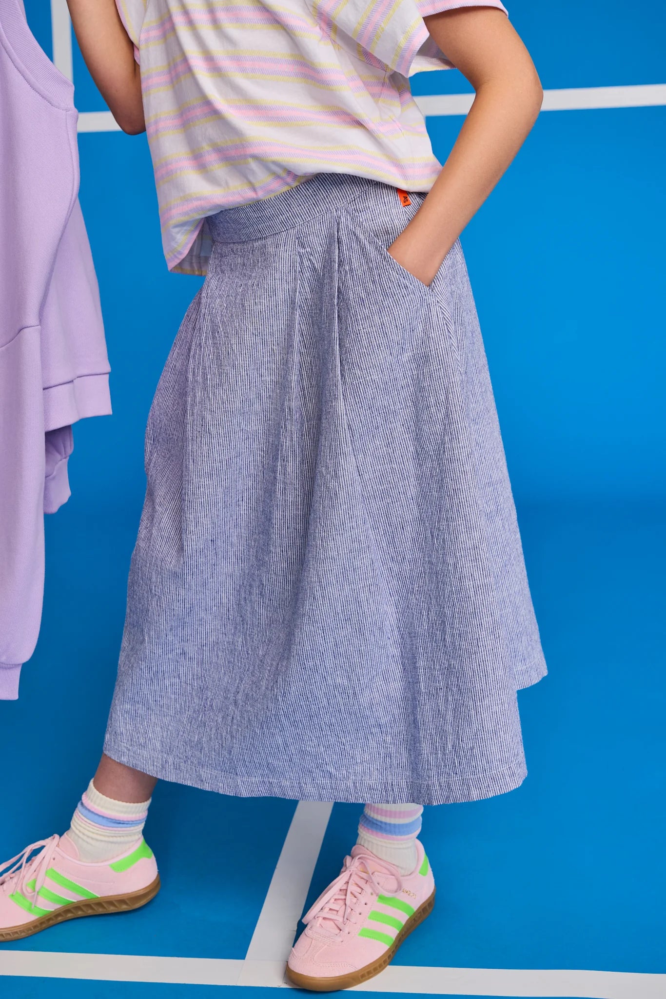 Sara Skirt - Cobalt Blue