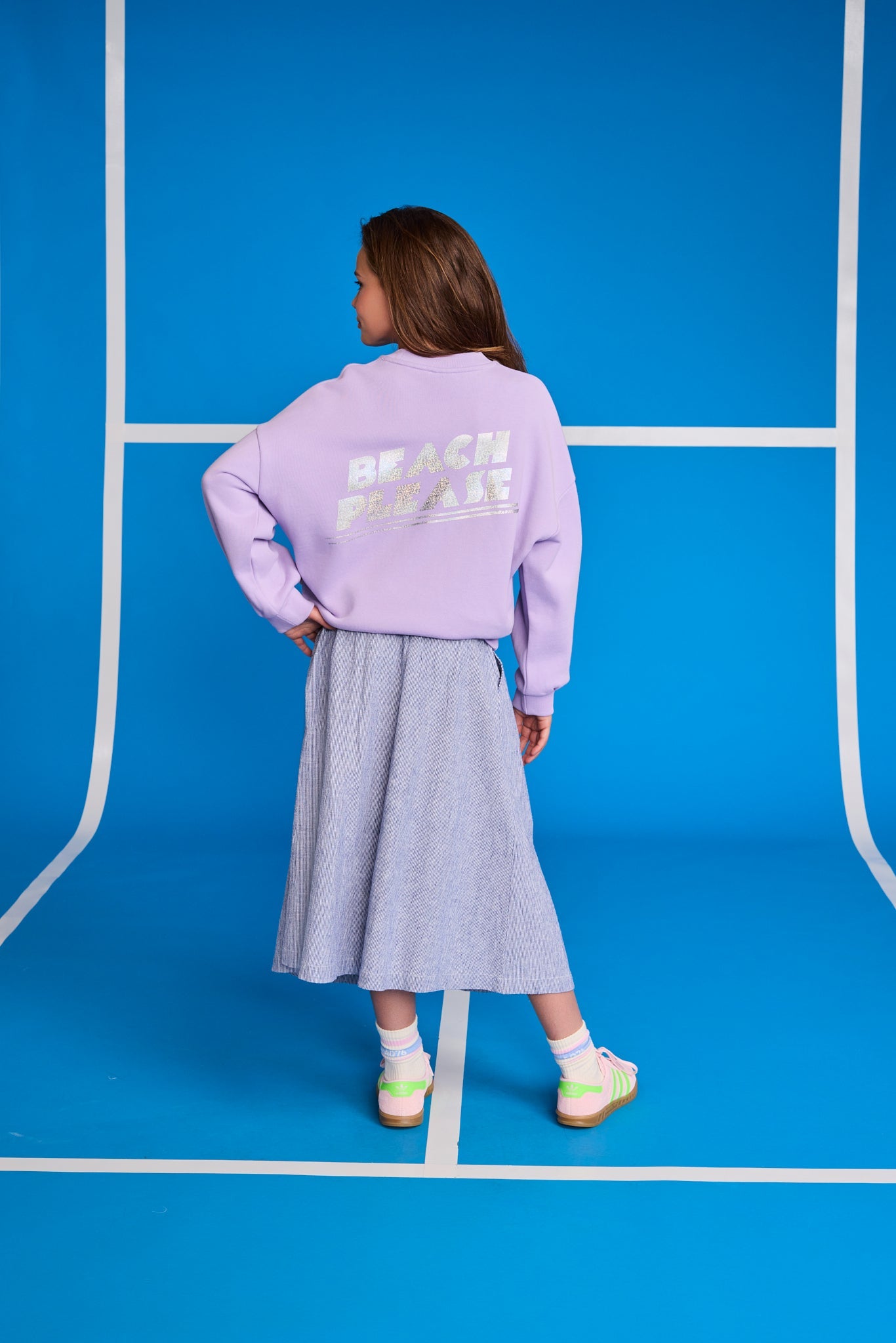 Sara Skirt - Cobalt Blue