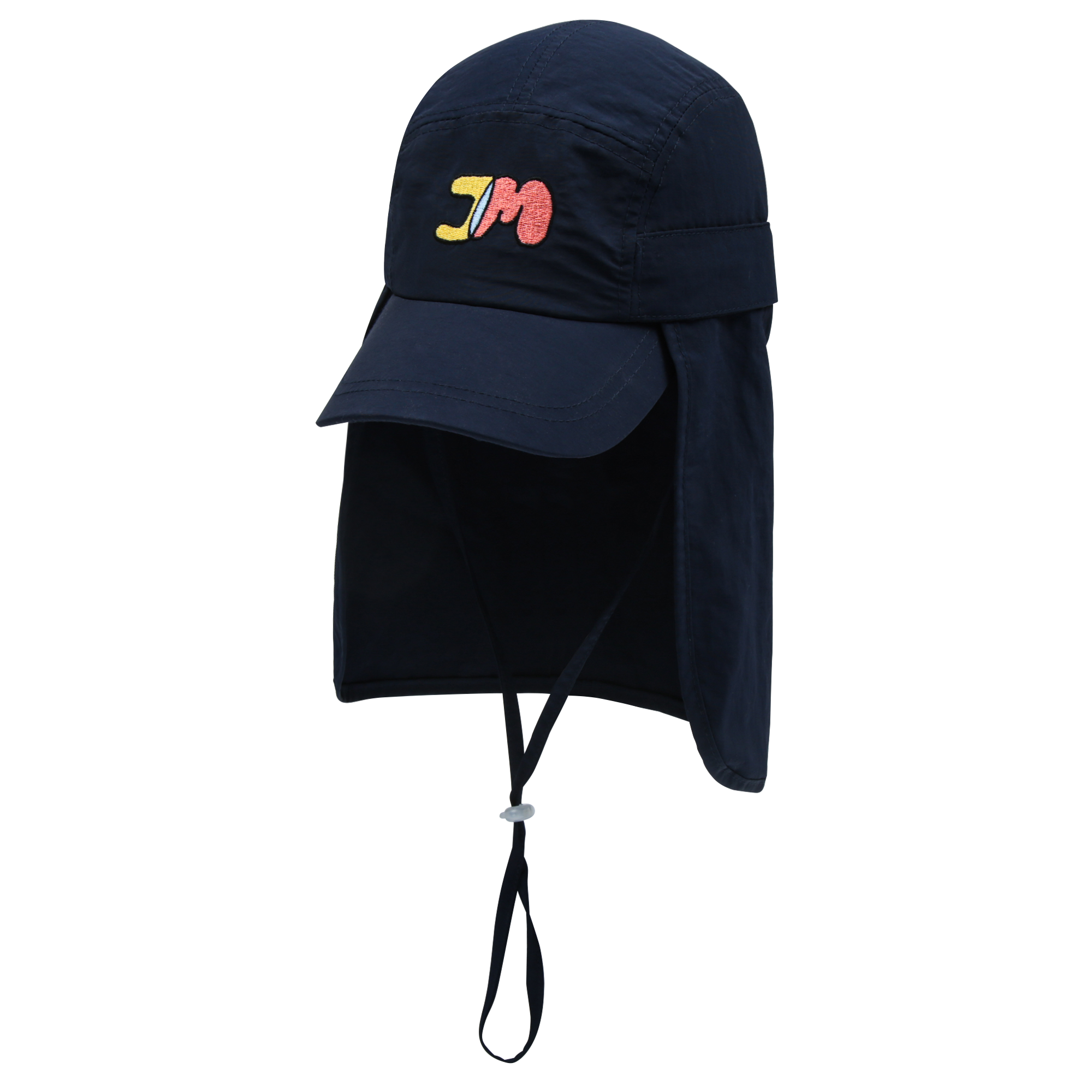 Logo Sun-shield Cap Navy