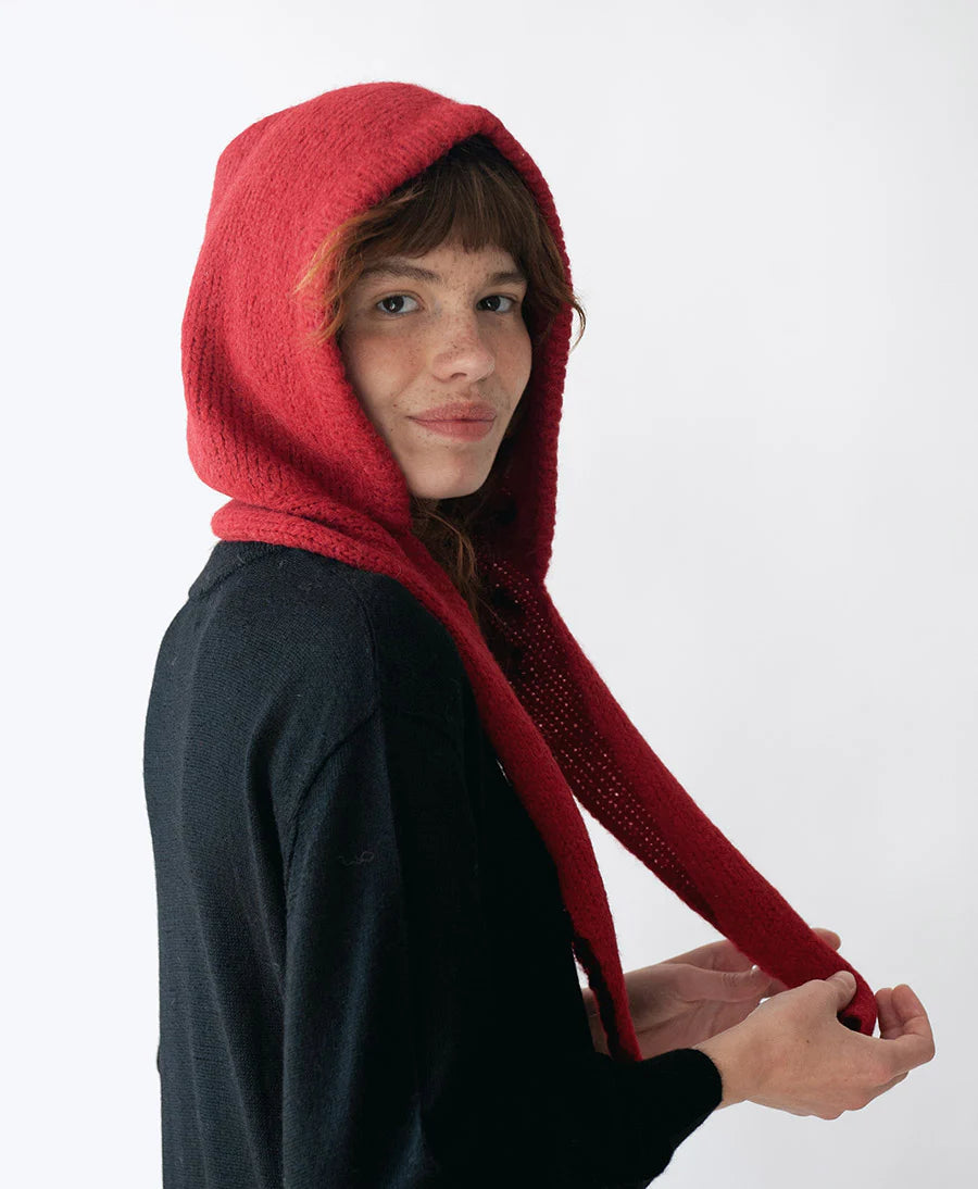 Capucha Scarf - Pomegranate