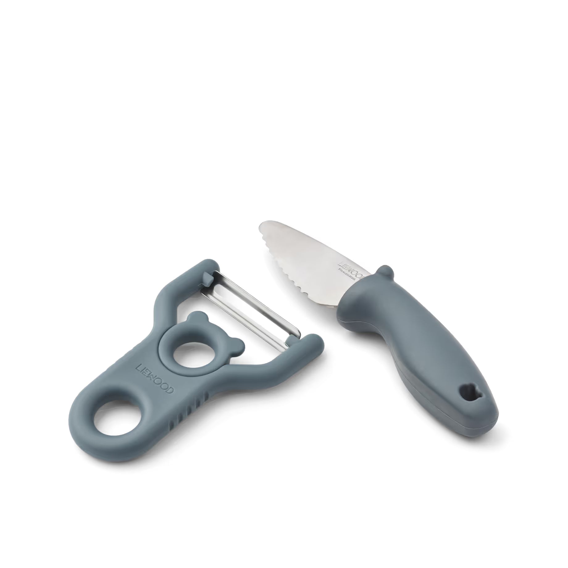Pertense Schäler & Messer Set - Blue Whale