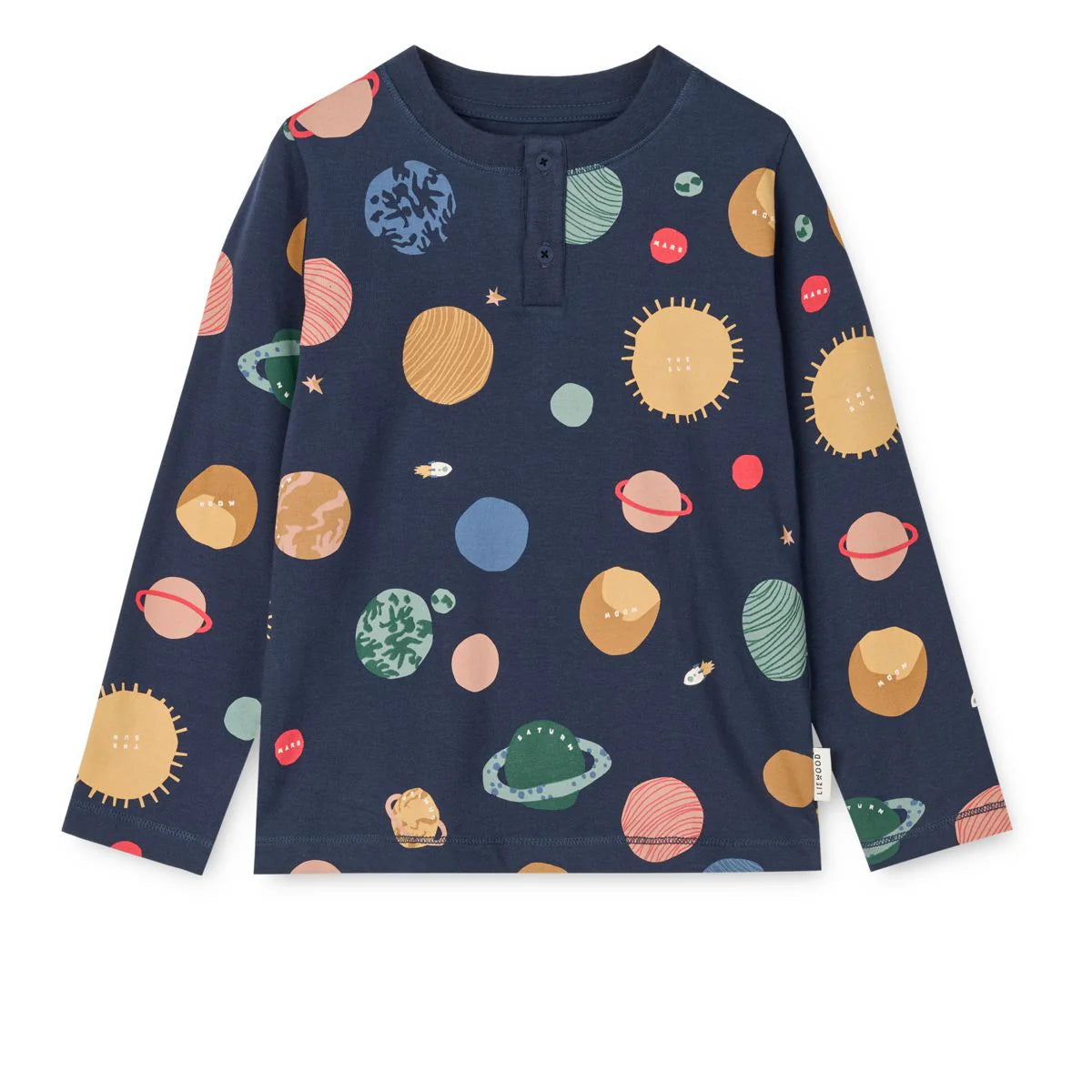Wilhelm Pyjama-Set - Universe/Classic Navy