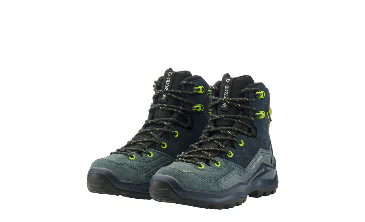 Wandax GTX MID JR - Petrol/Lime