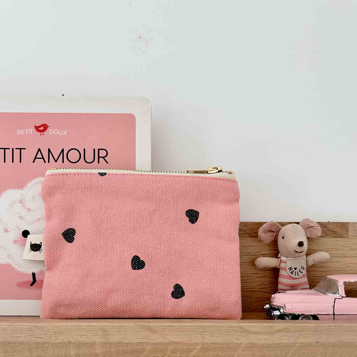 Purse Marie - Coeur Strawberry