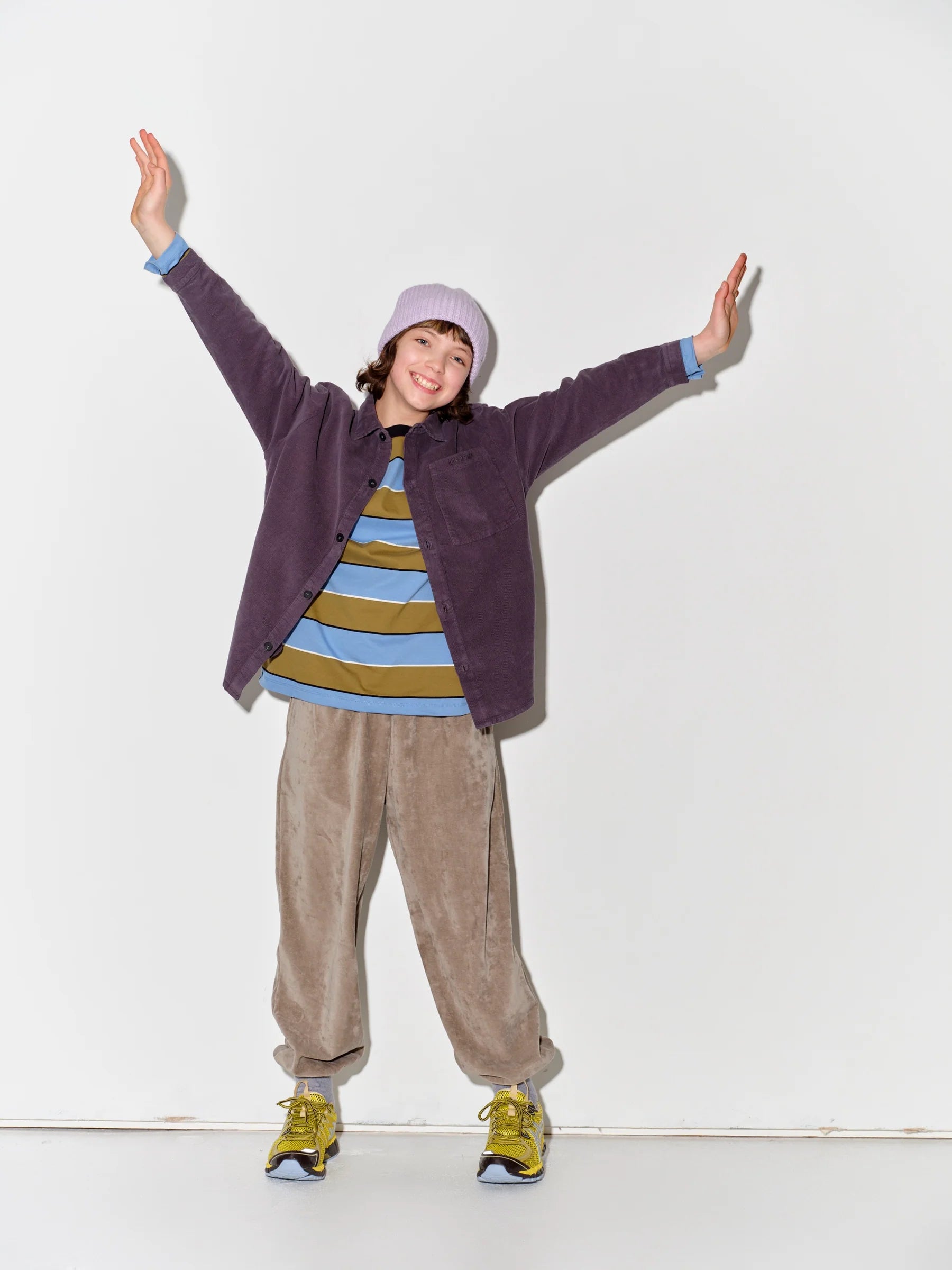 Balloon Pant - Velour - Satellite