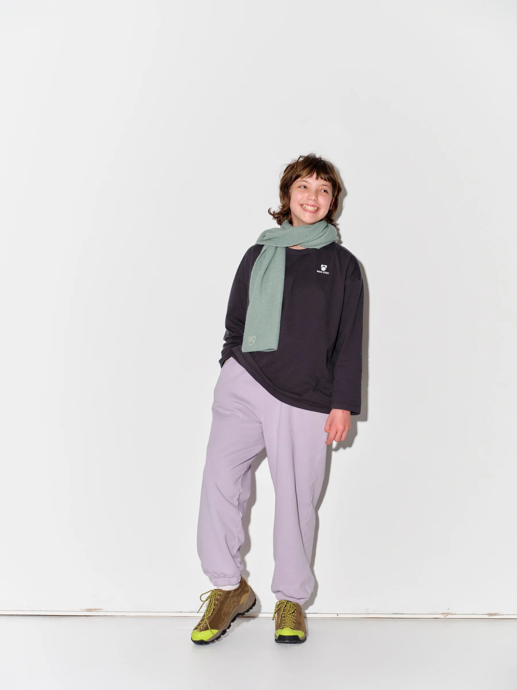 Rib Scarf - Sea Green