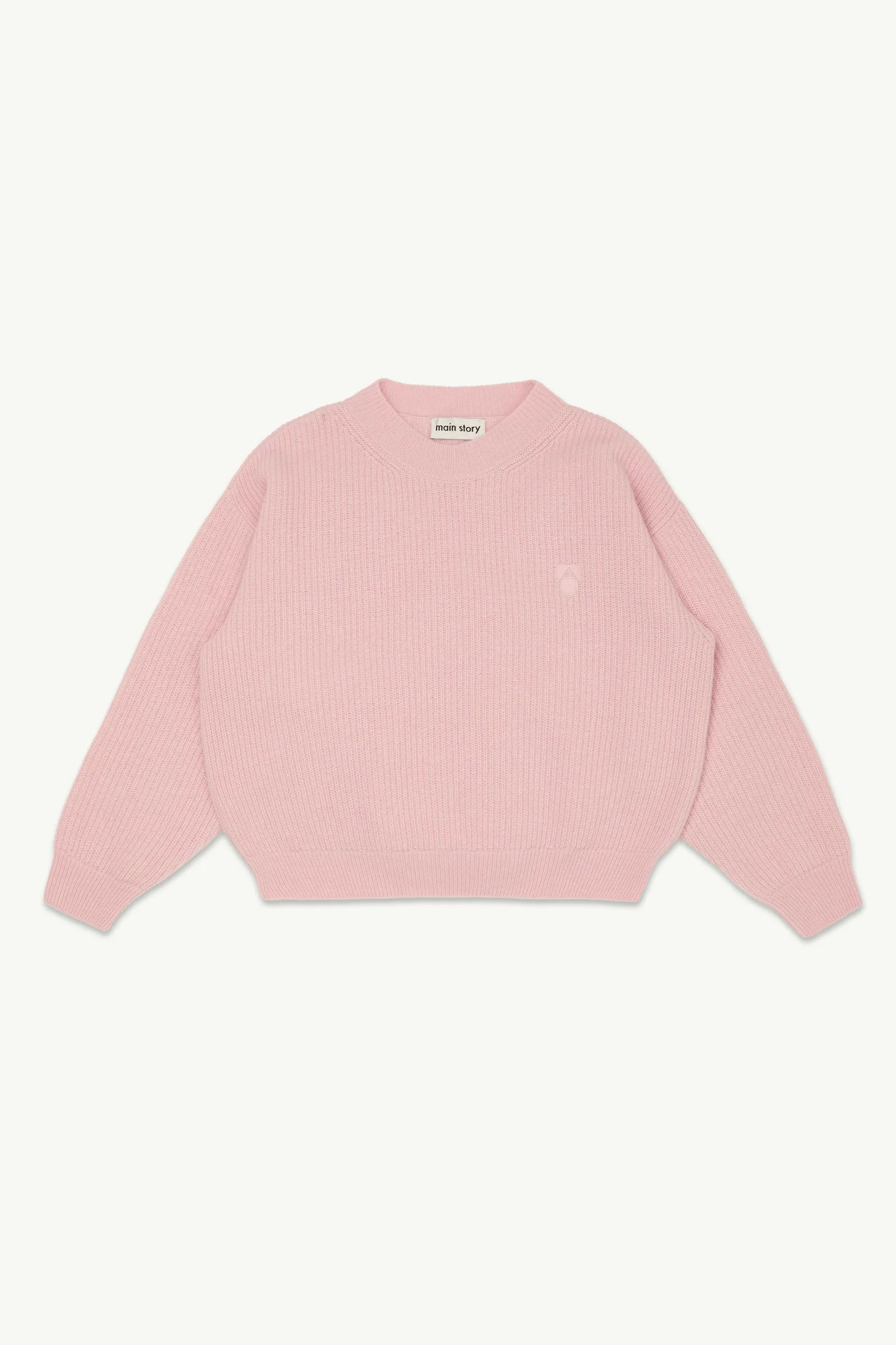 Rib Sweater - Pale Pink