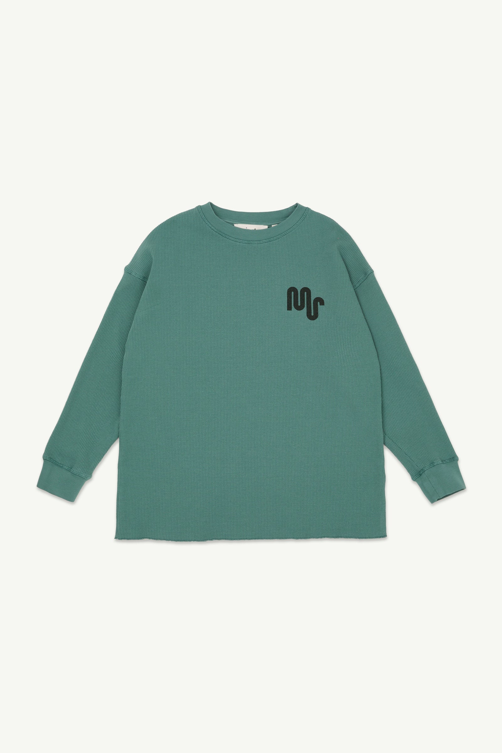 Waffle Tee - Atlantic