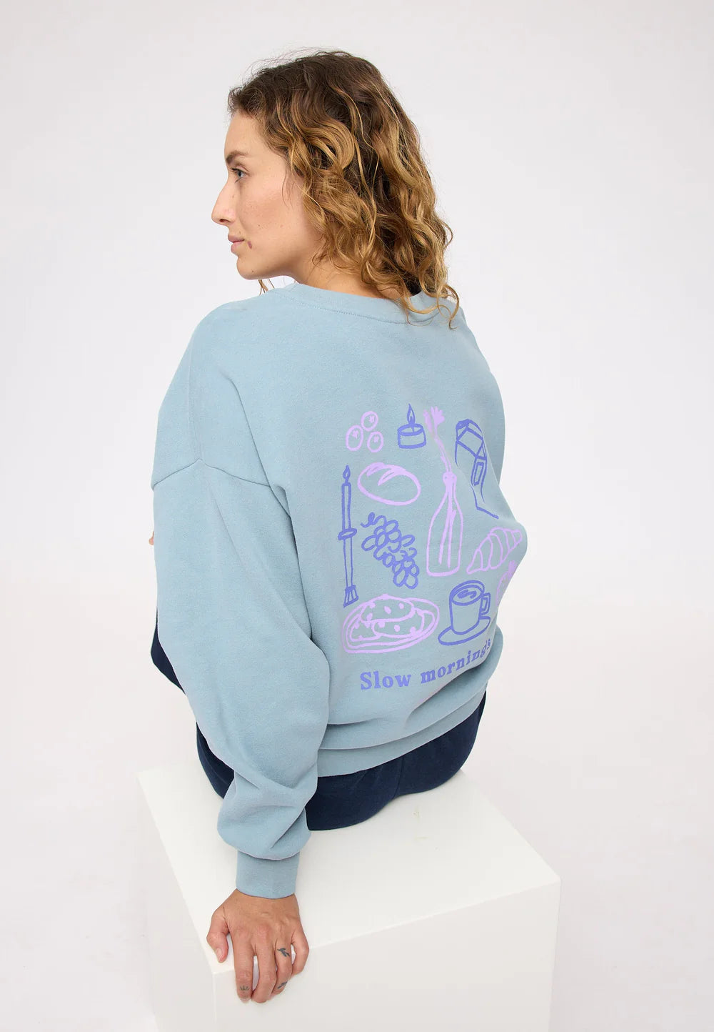 Sweatshirt - Breakfast Print