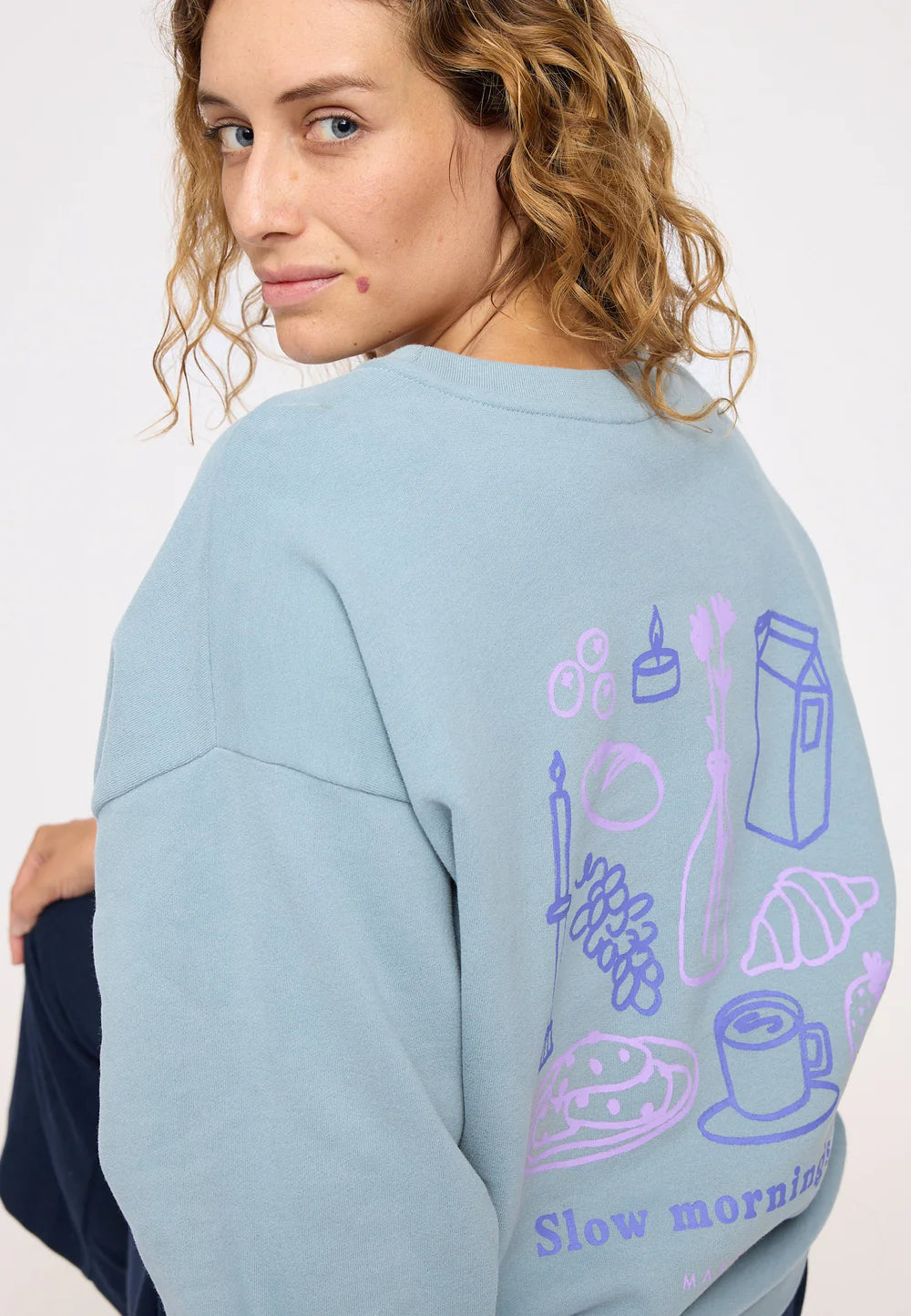 Sweatshirt - Breakfast Print