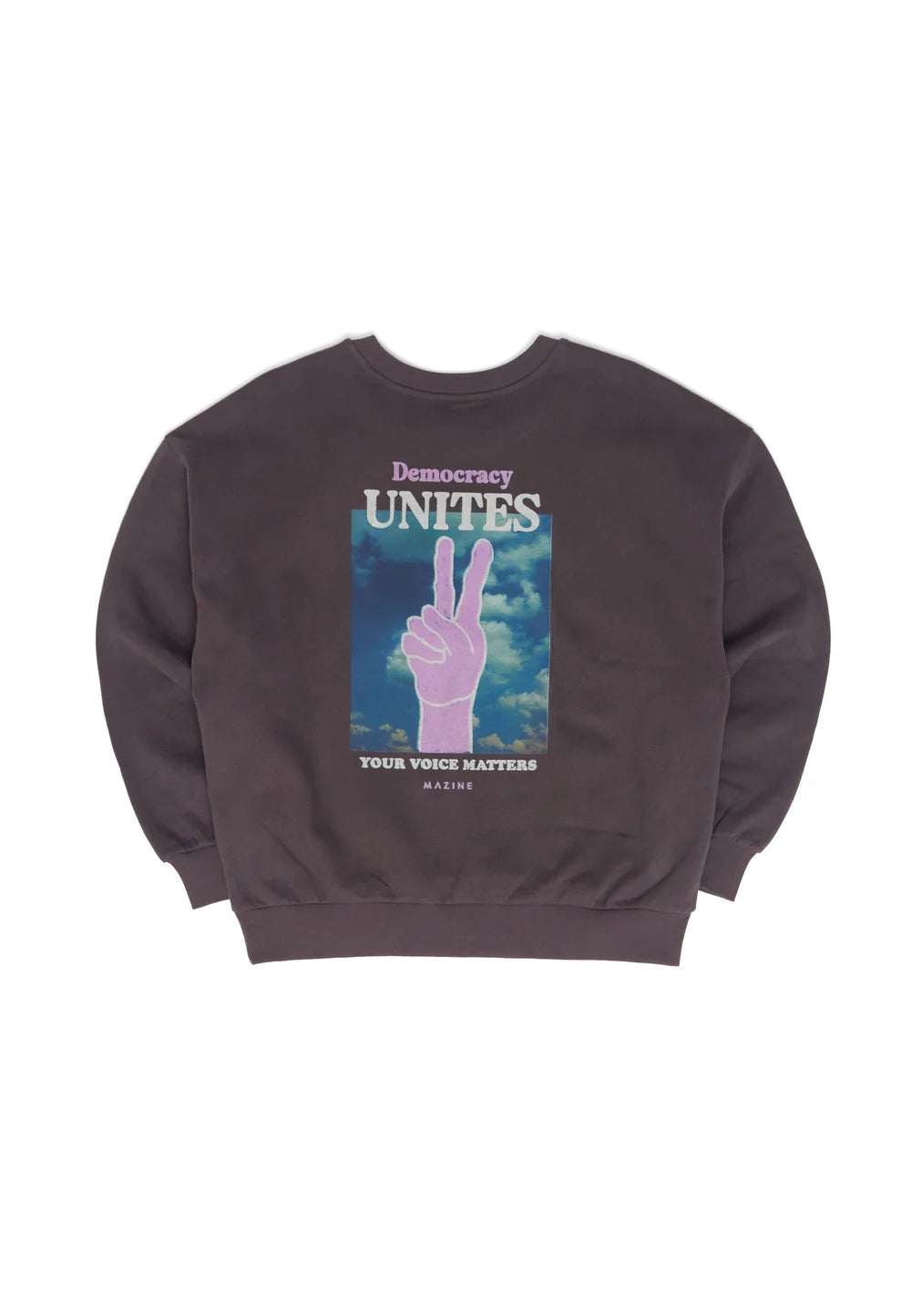 Sweatshirt - Democracy Print