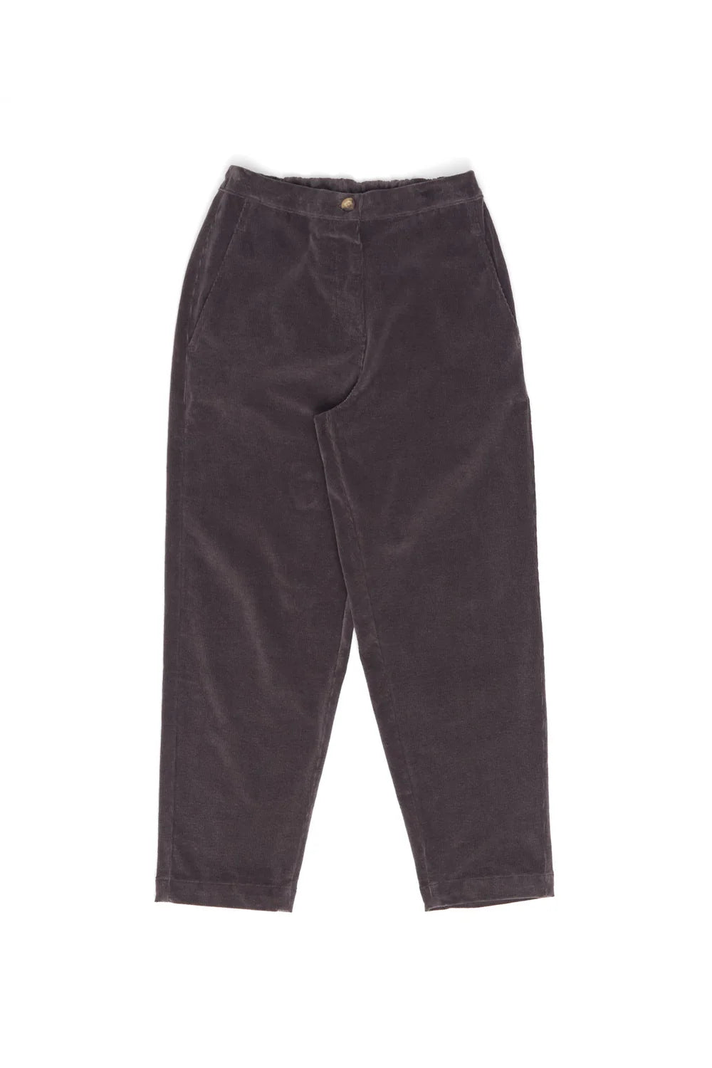 Corduroy Pants - Eggplant
