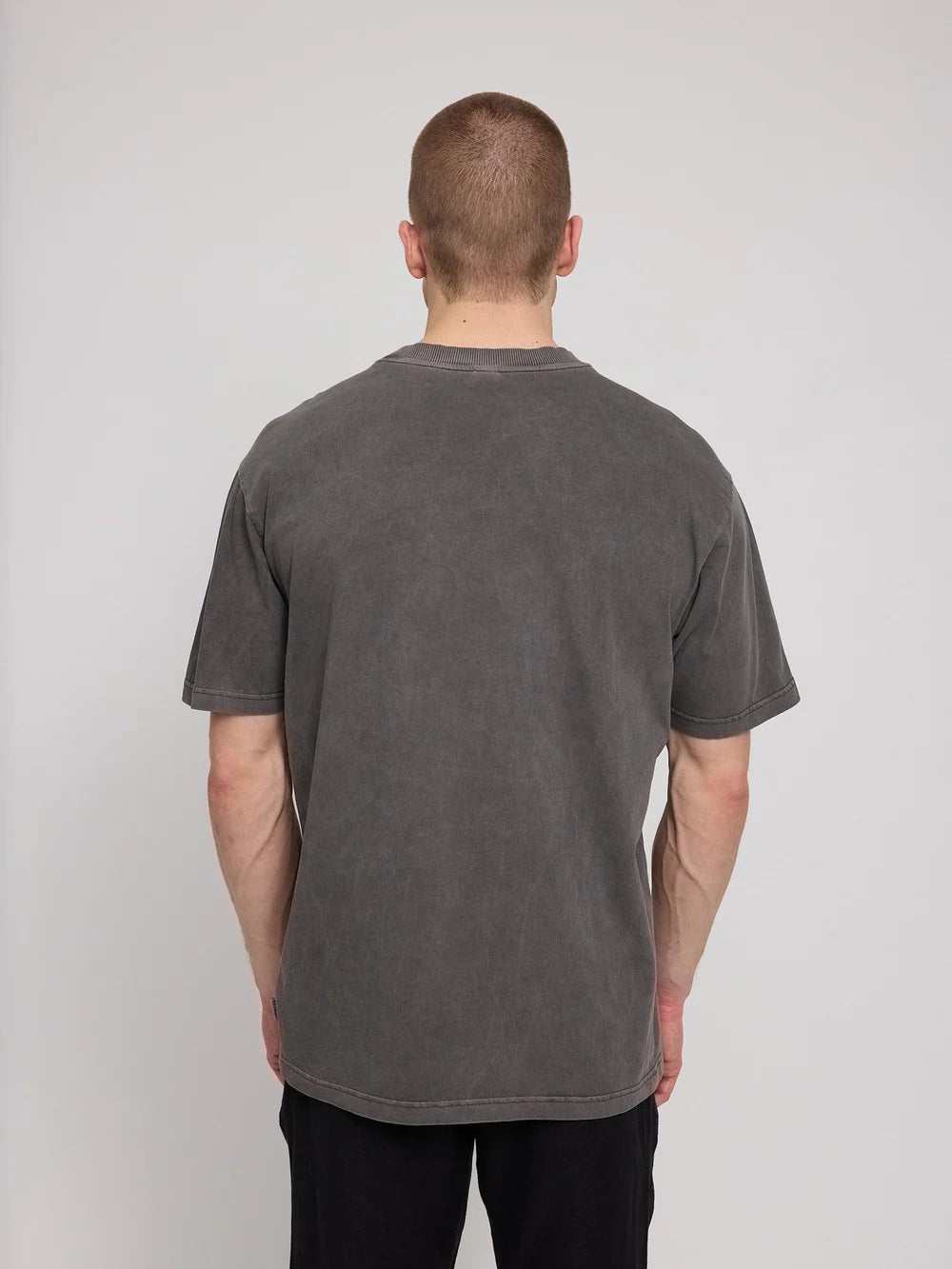 Natural Dye T-Shirt - Anthracite