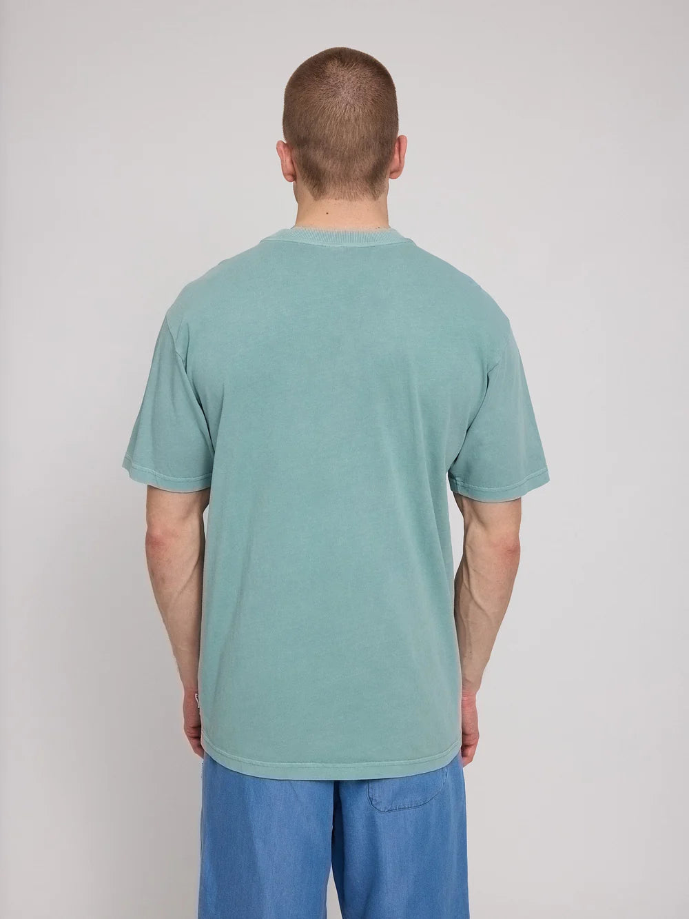 Natural Dye T-Shirt - Turquoise