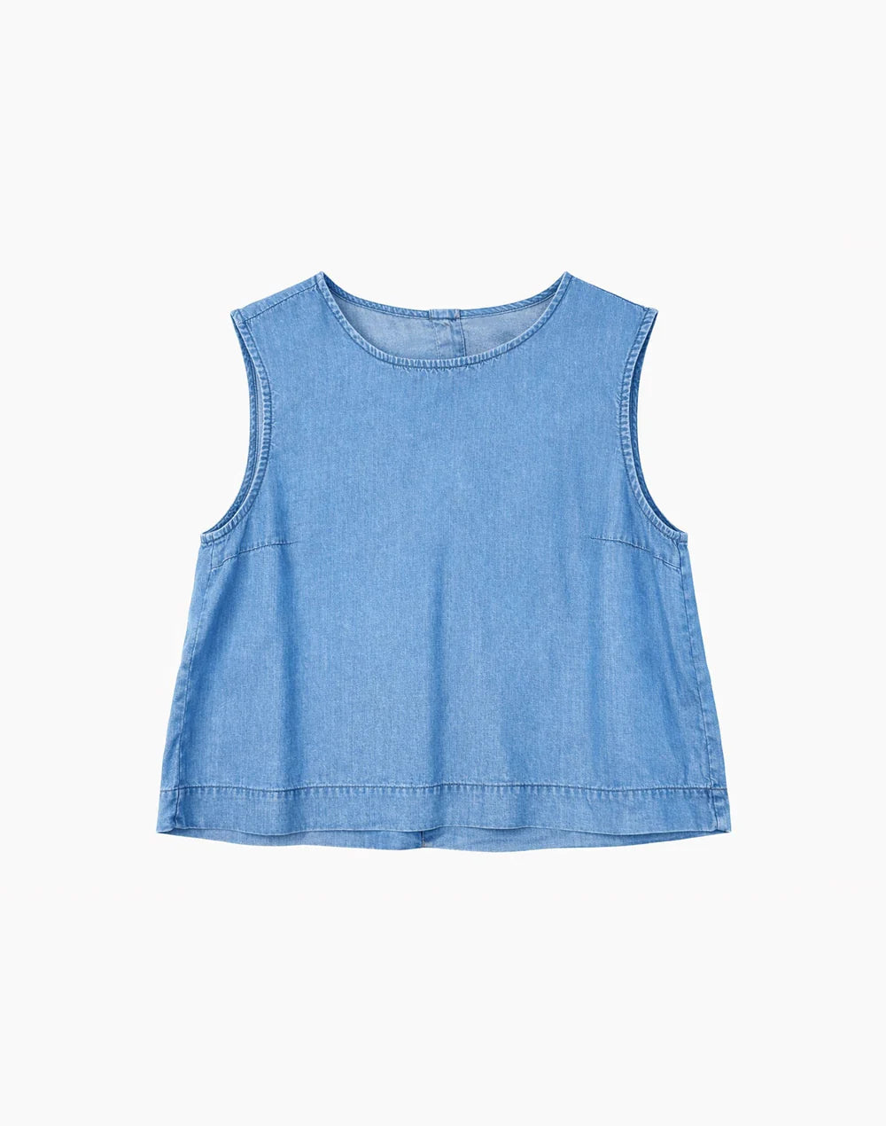 Tencel Top - Dark Blue Wash