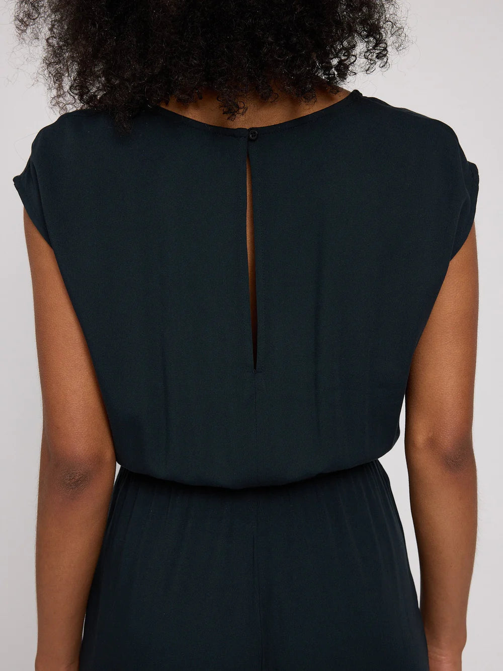 Viscose Jumpsuit - Black