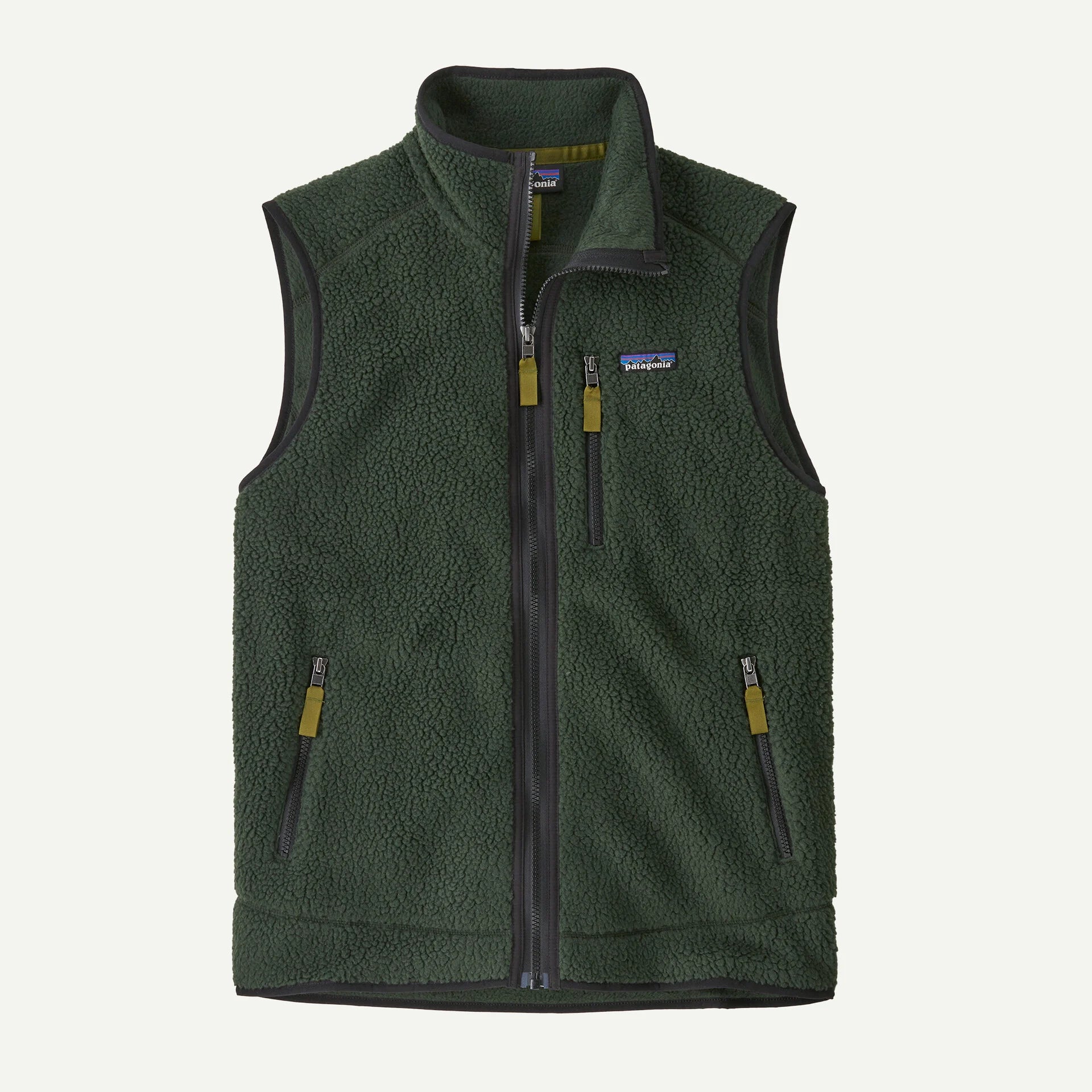 M'S Retro Pile Vest - Green