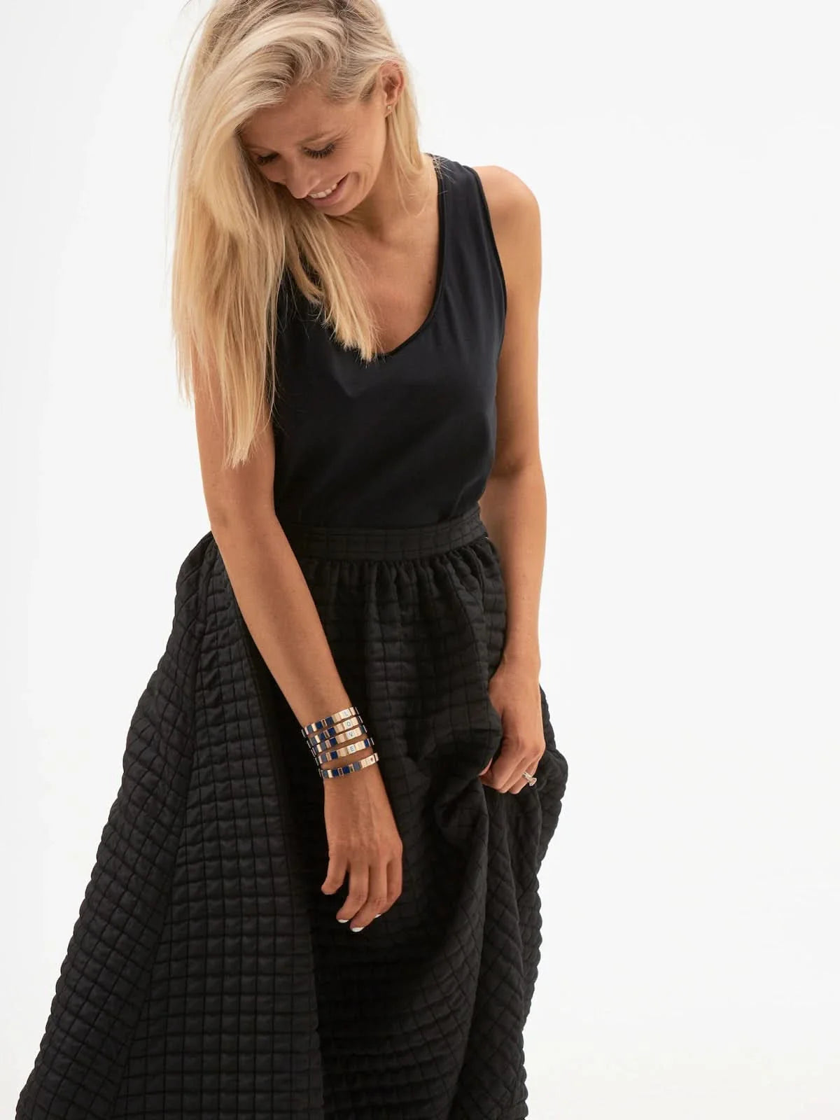 Tanktop - in mum we trust - Black