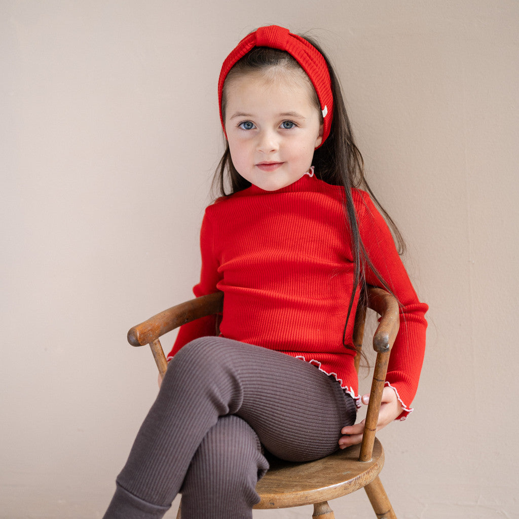 Alba Wollstirnband - Red