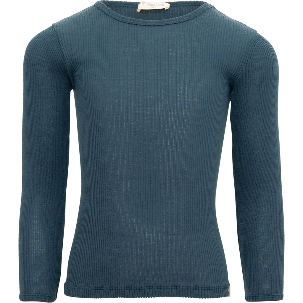 Atlantic Langarmshirt - Surf Blue