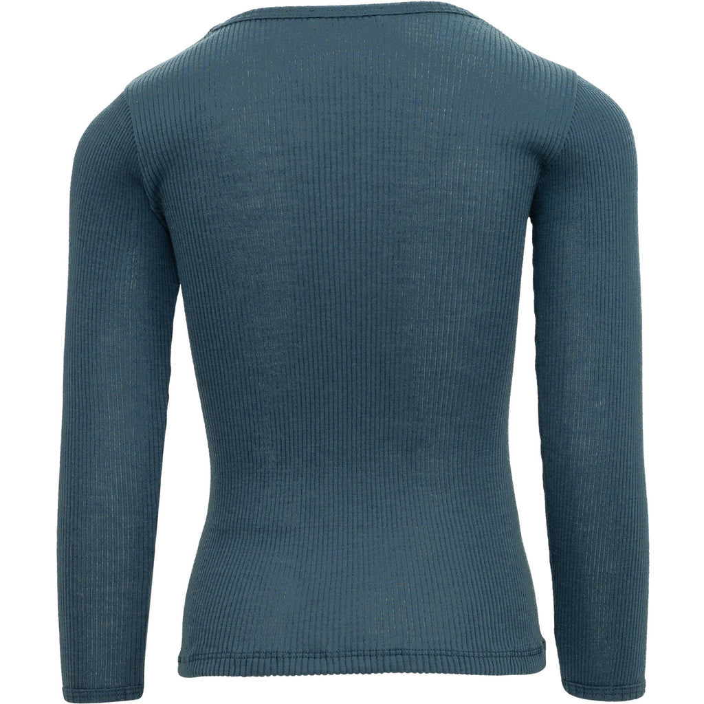 Atlantic Langarmshirt - Surf Blue