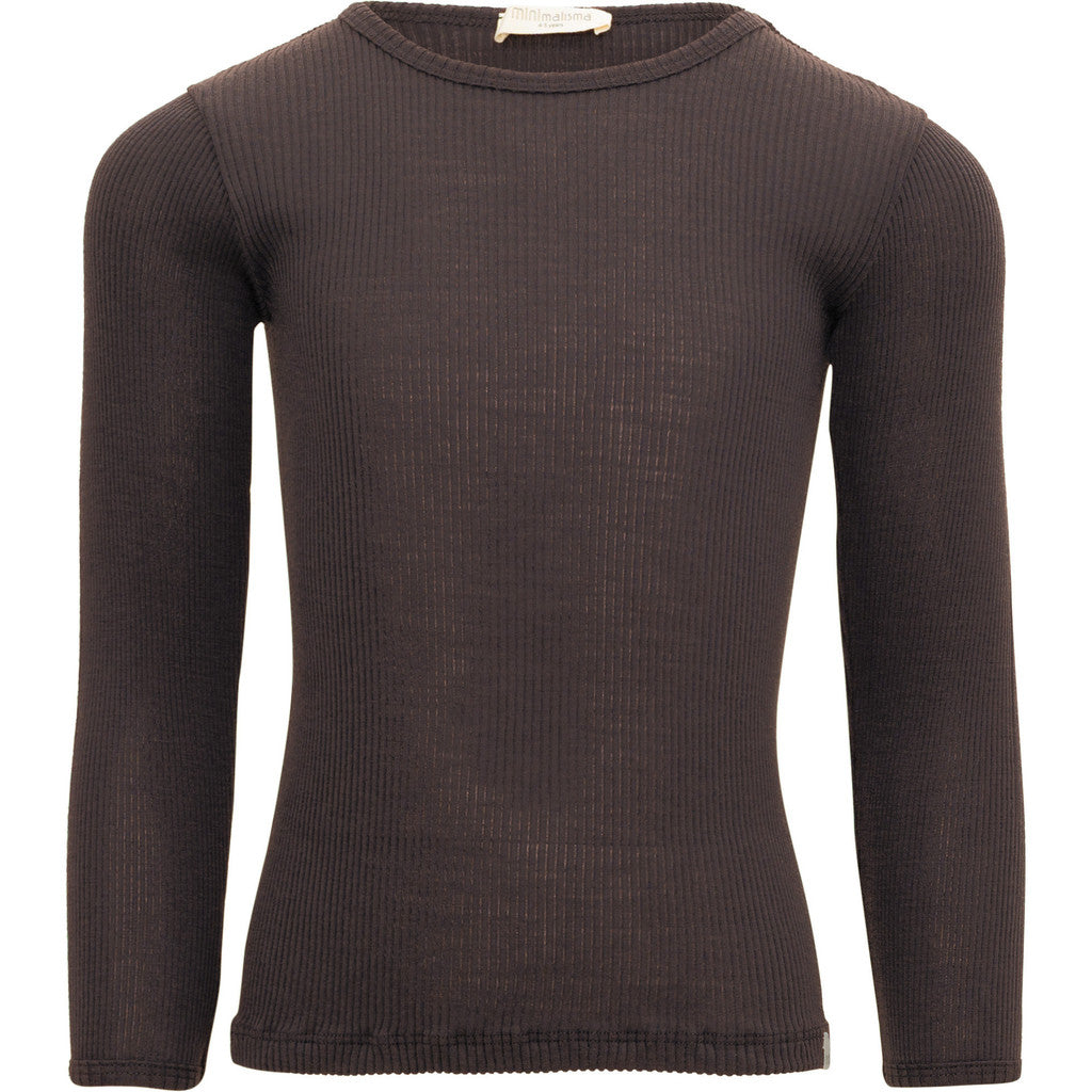 Atlantic Langarmshirt - Dark Chocolate