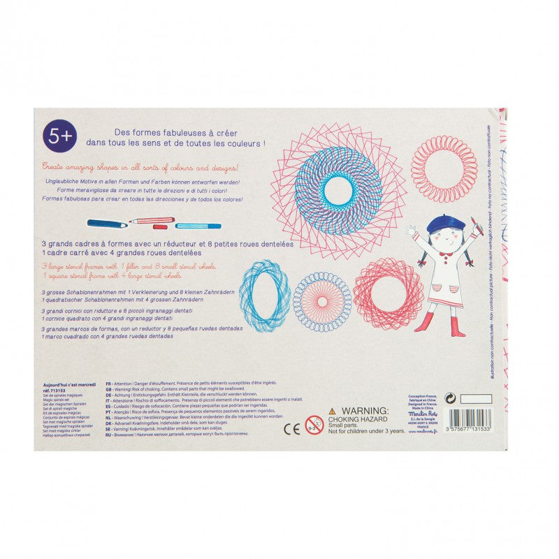 Magisches Spiralzeichen Set