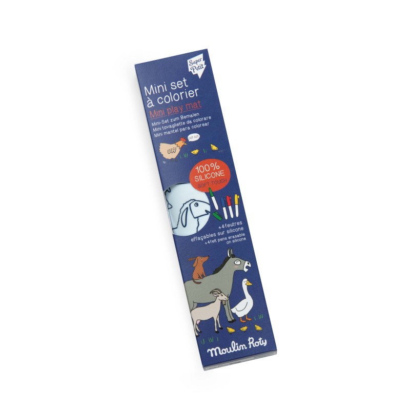 Mini Silikon-Malset - Tiere