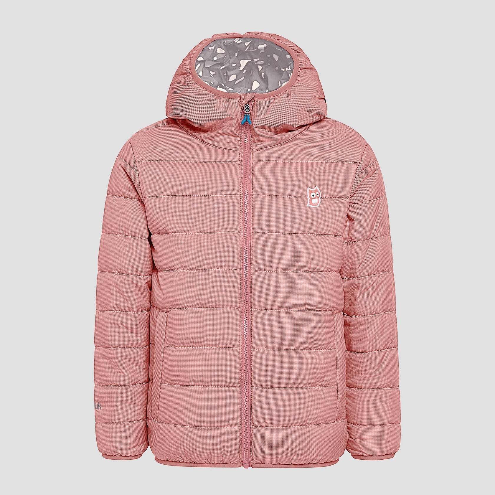 Prima Loft Jacke - Rosa/Grau