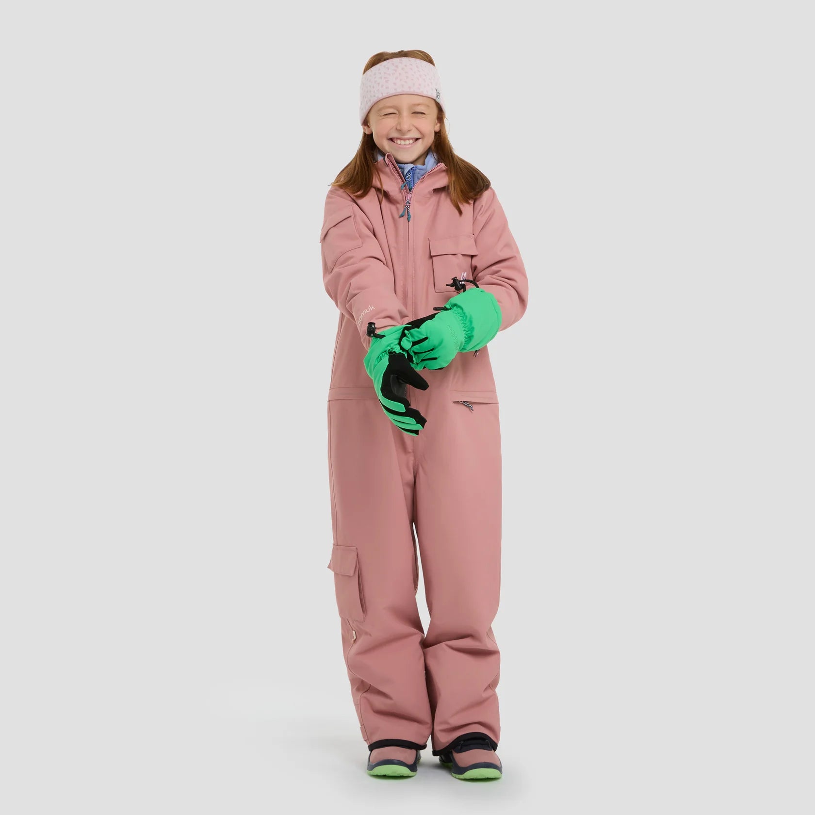 Quest Snow Overall - Rosa