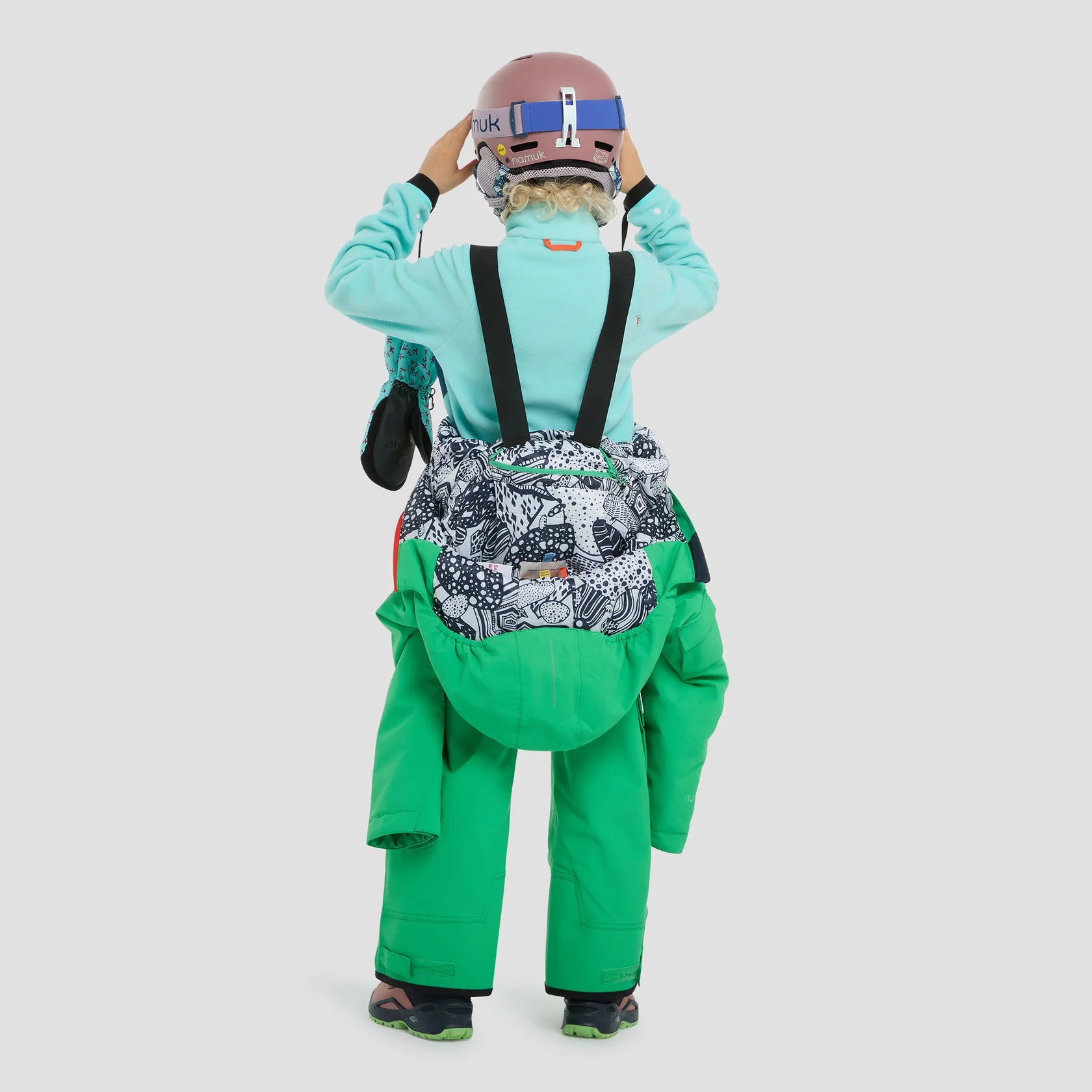Quest Snow Overall - Green