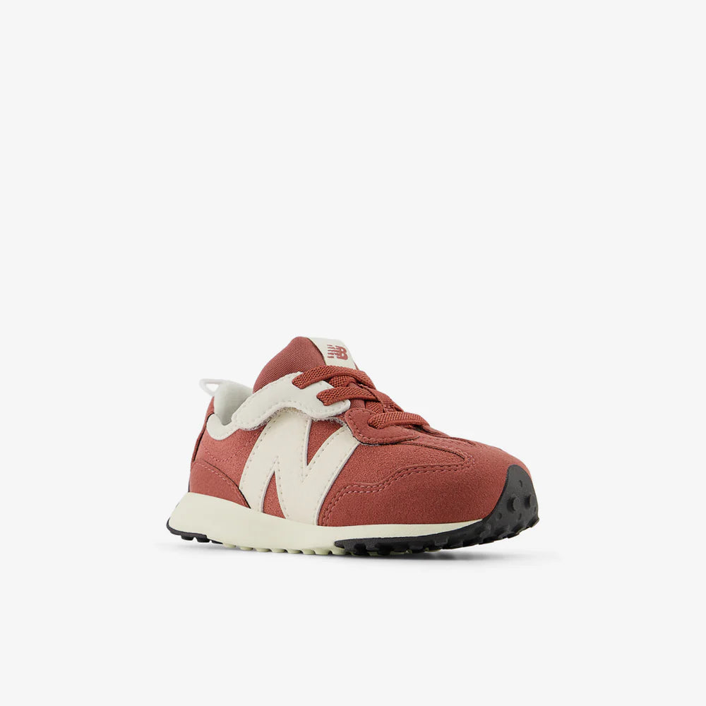 I 327 NEW-B Hook & Loop Freizeitschuh - Red Rock/Linen