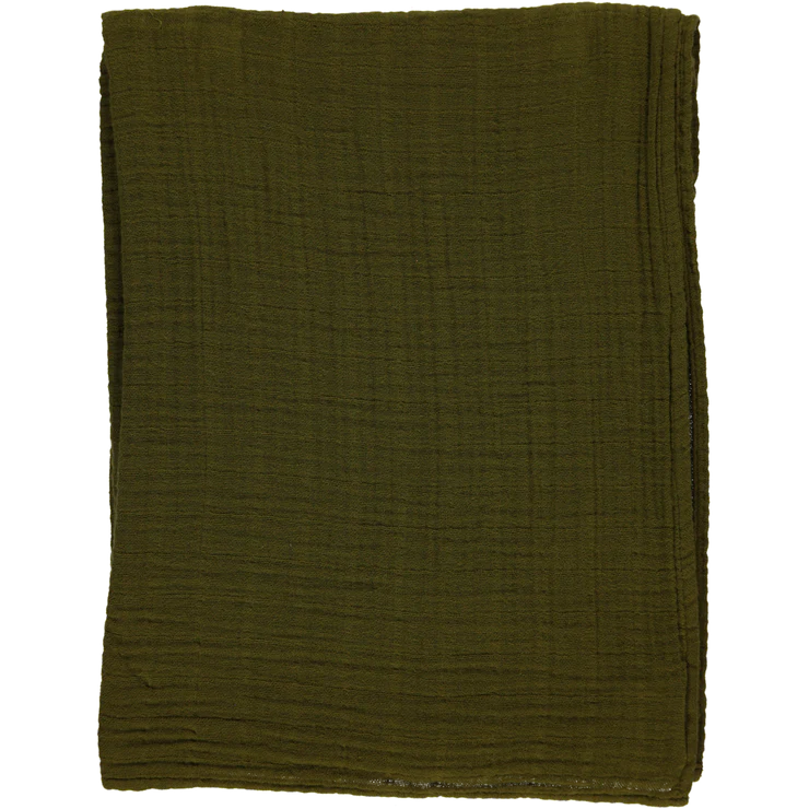 Sesame Big Swaddle - Fir Green