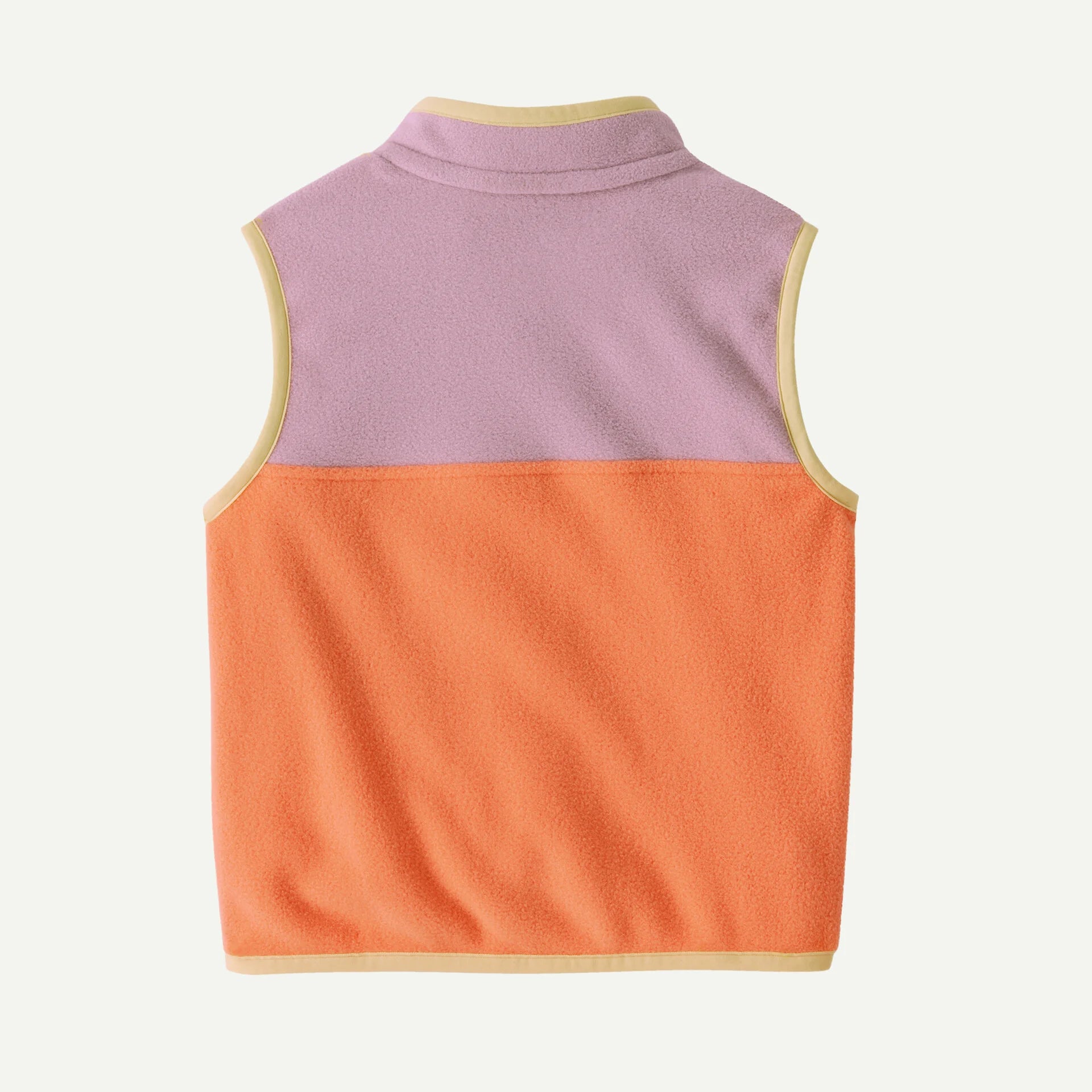 Baby Micro D™ Snap-T® Fleece Vest - Peach Sherbet