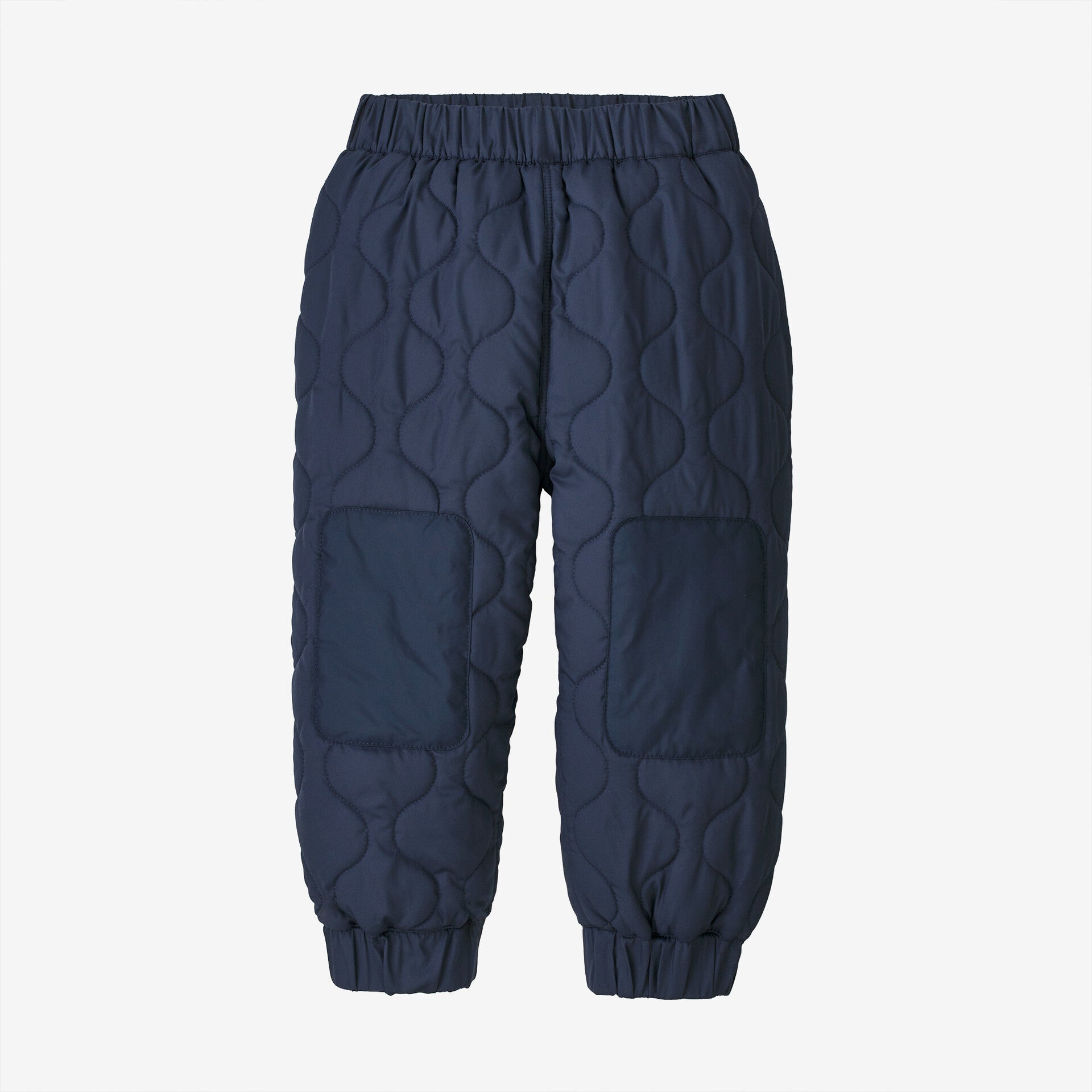 Baby Quilted Puff Joggers - New Navy