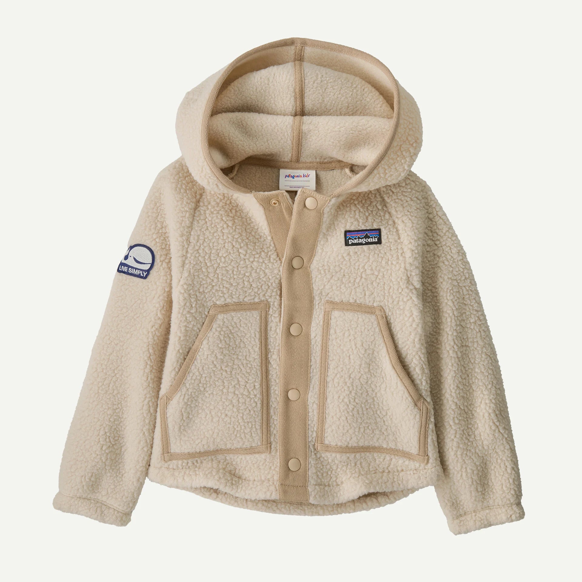 Baby Fleece Jacket - Natural
