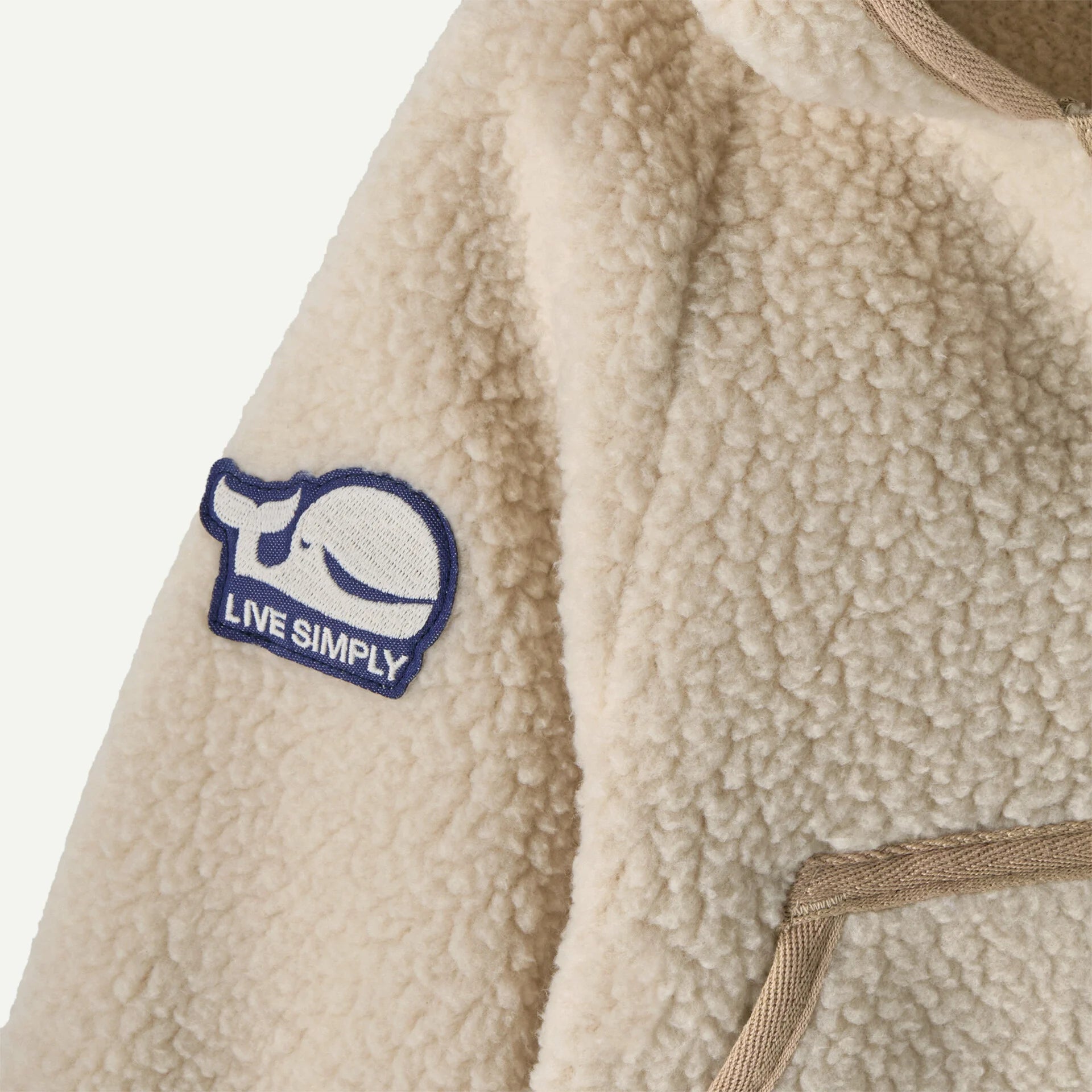 Baby Fleece Jacket - Natural