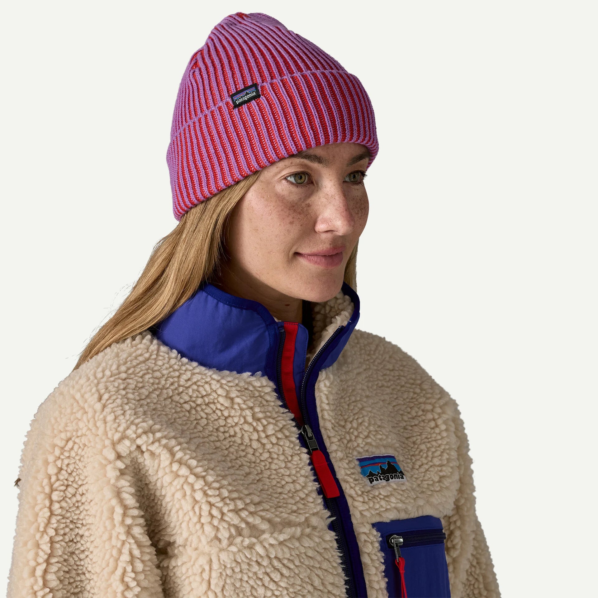 Rolled Beanie - Brisk Purple- OS