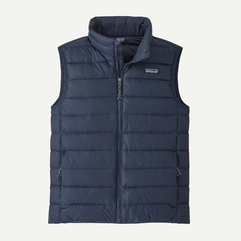K'S Down  Sweater Vest - New Navy