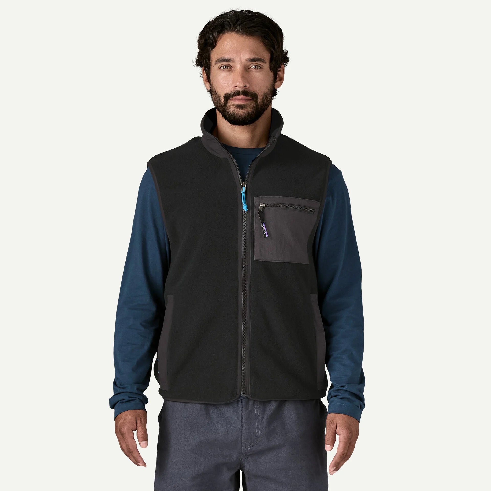 M's Synchilla® Fleece Vest - Solid Black