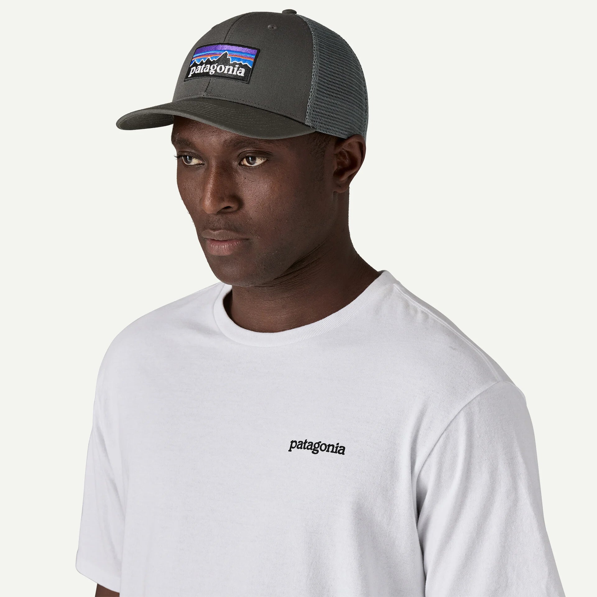 P-6 Logo Trucker Hat - Forge Grey
