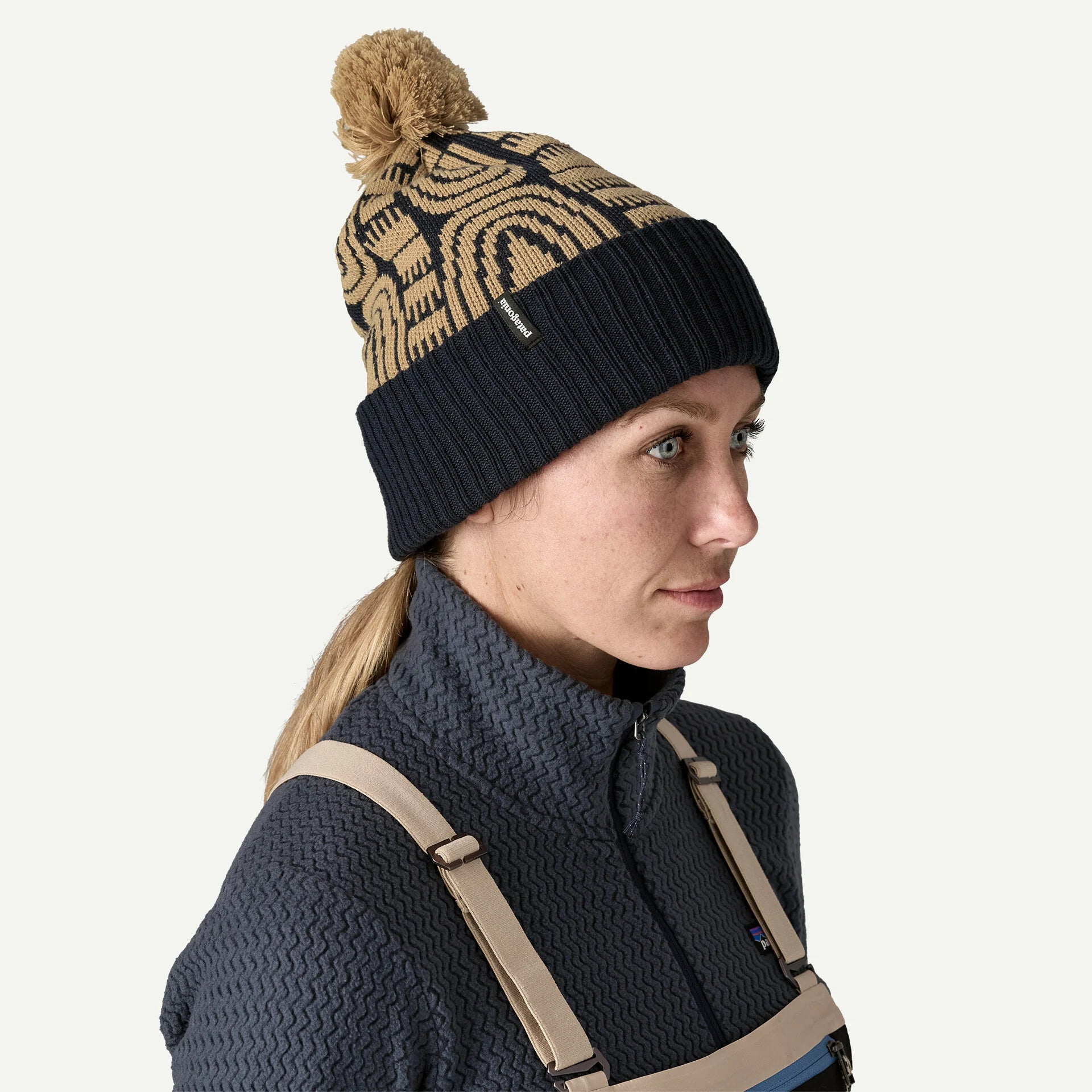 Powder Beanie - Sunken Blue- OS