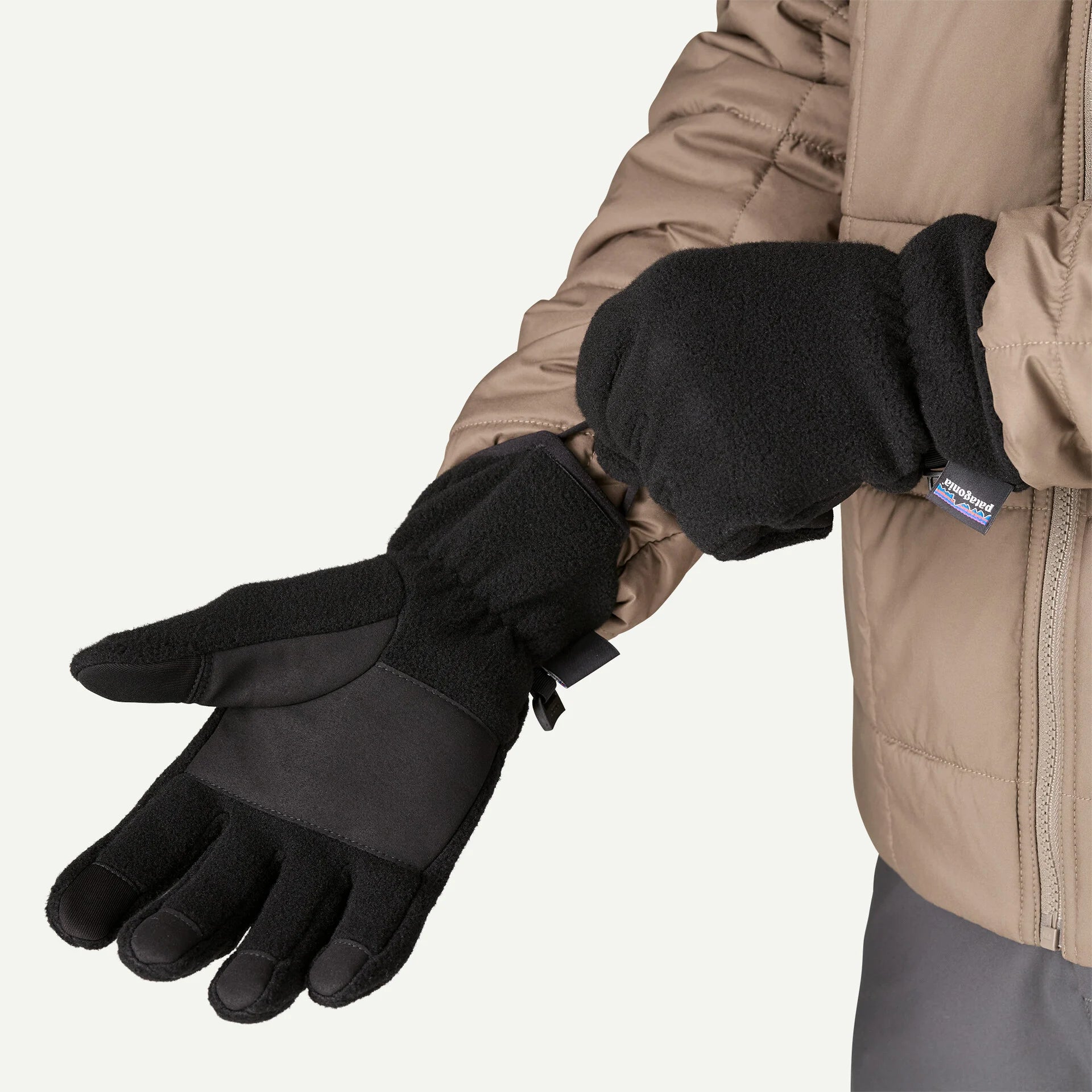 Fleece Handschuhe - Black