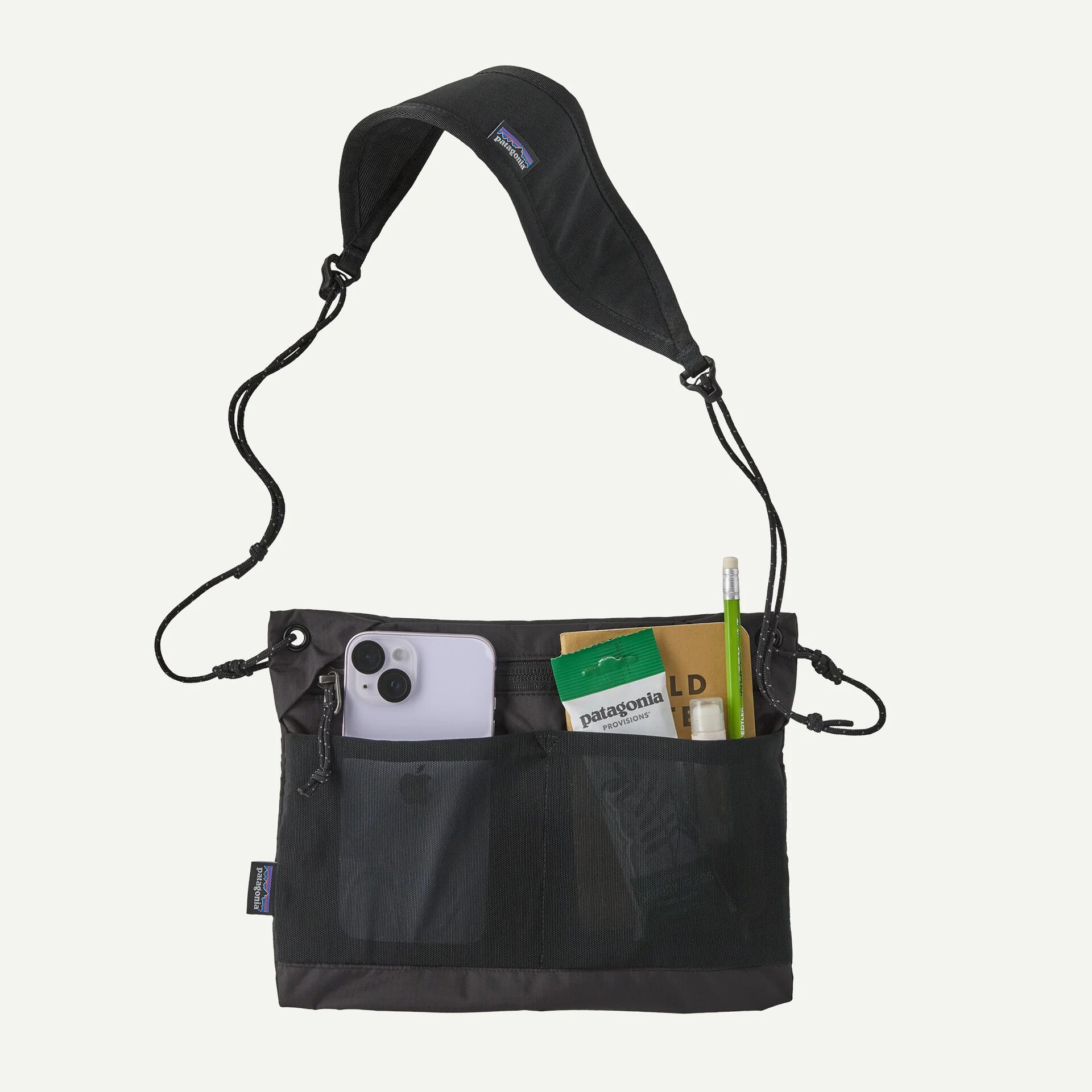 Terravia Sacoche Crossbody Bag 3L - Black